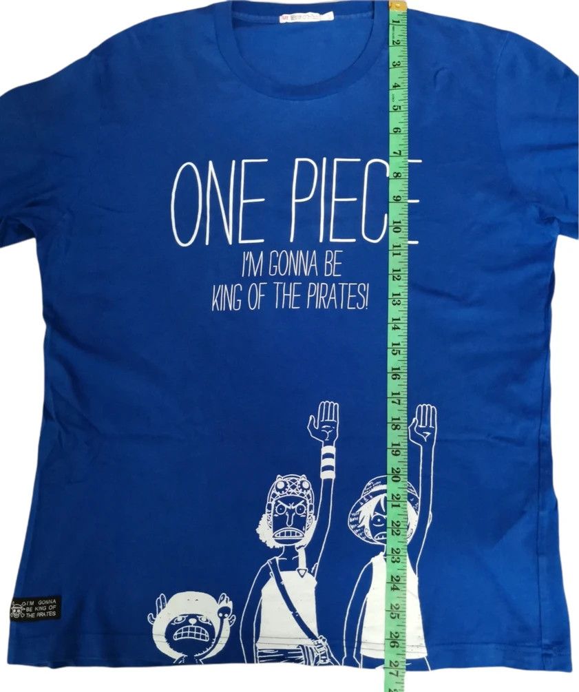 Anime One Piece I'm Gonna be King Of the Pirates Anime Tee Akira Size US L / EU 52-54 / 3 - 5 Thumbnail