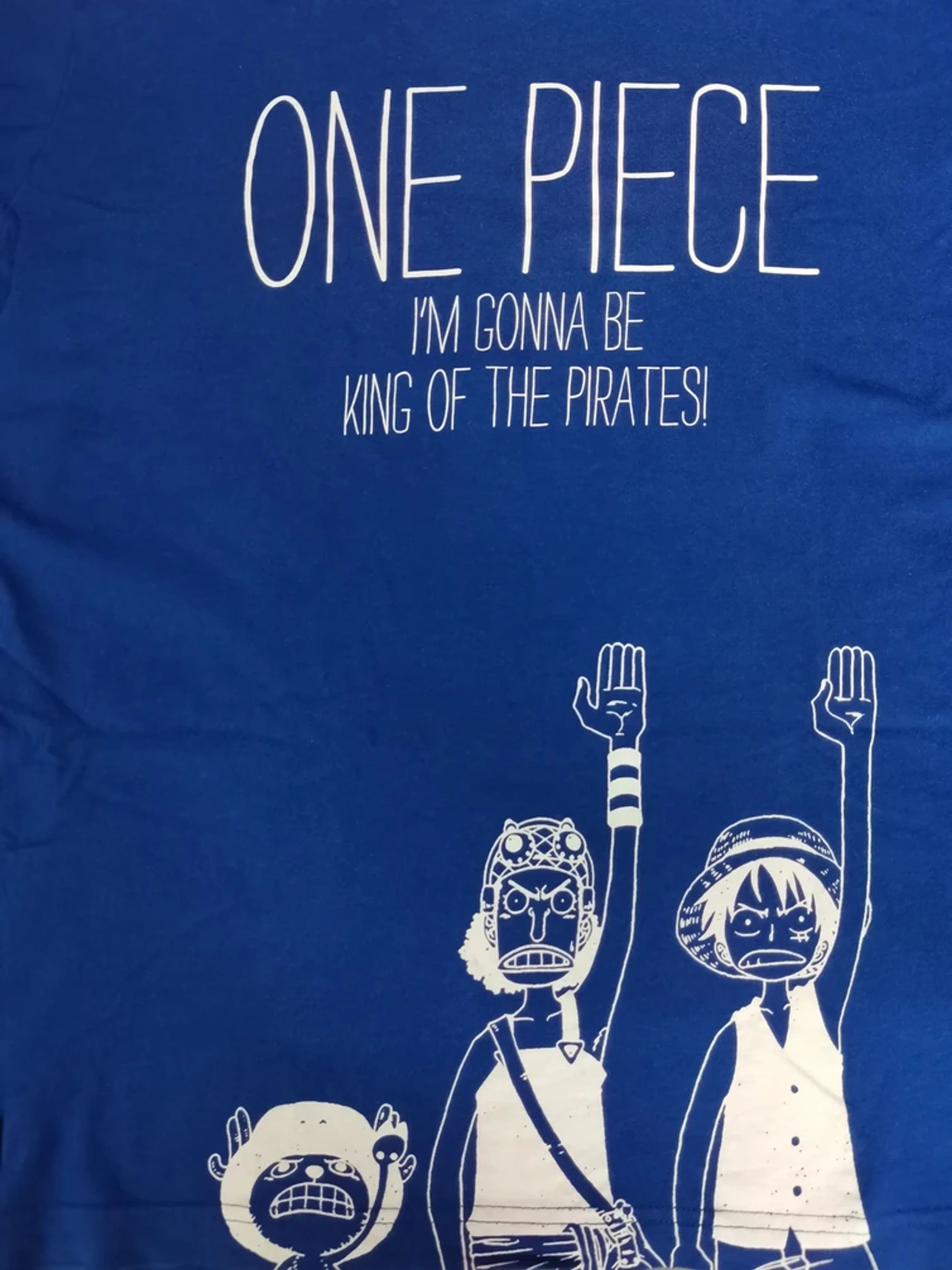 Anime One Piece I'm Gonna be King Of the Pirates Anime Tee Akira Size US L / EU 52-54 / 3 - 2 Thumbnail