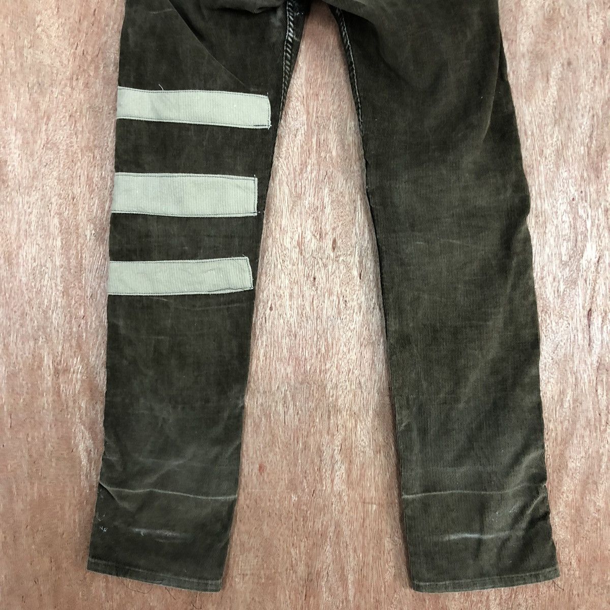 Levi's DLL levi's reconstruct Corduroy reworked Denim Pants #c636 Size US 28 / EU 44 - 9 Thumbnail
