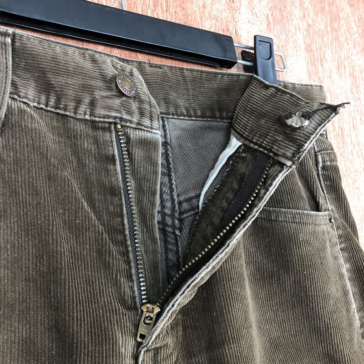Levi's DLL levi's reconstruct Corduroy reworked Denim Pants #c636 Size US 28 / EU 44 - 6 Thumbnail