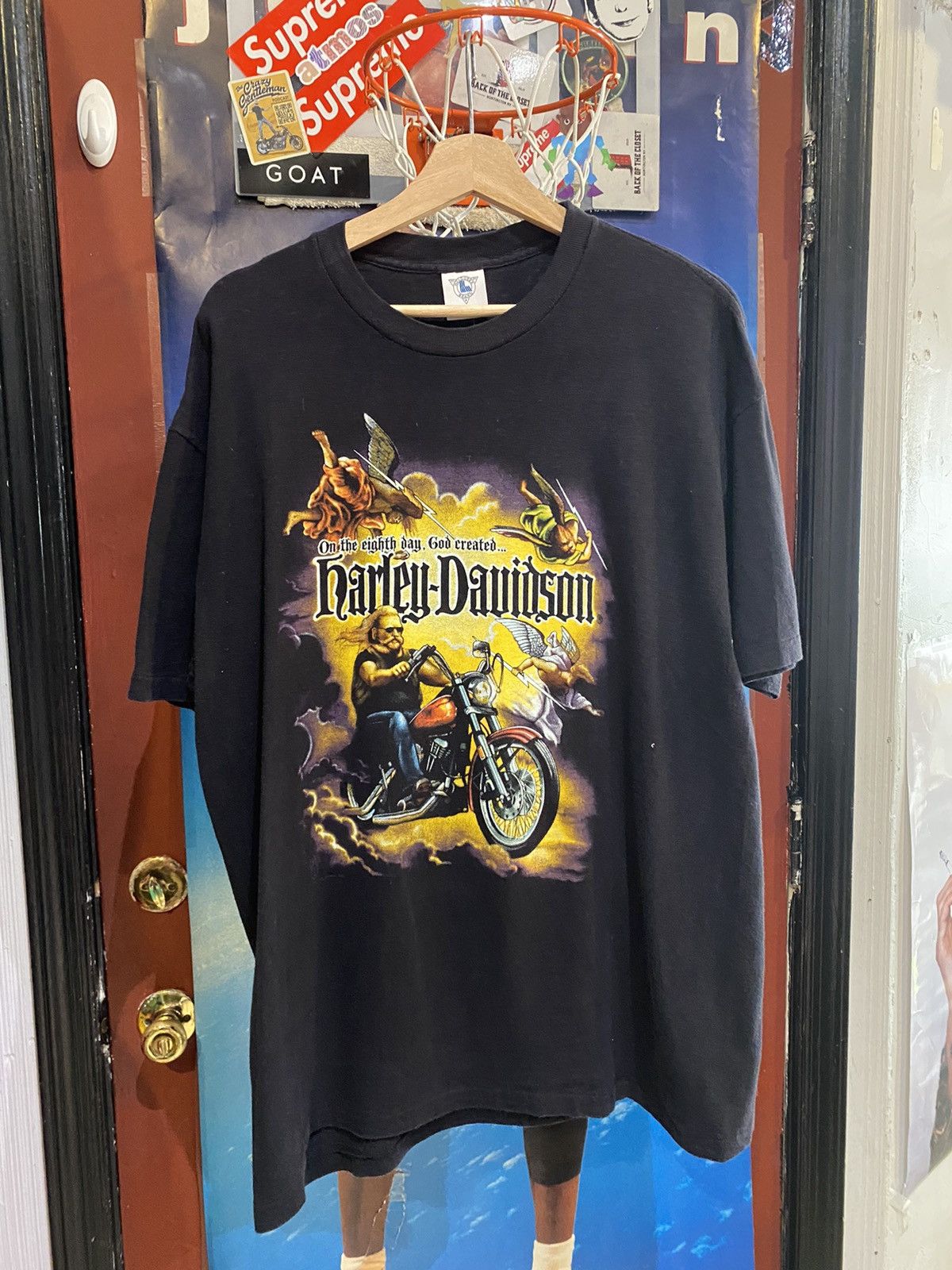 90s Harley-Davidson On on sale the Eighth Day t-shirt Medium