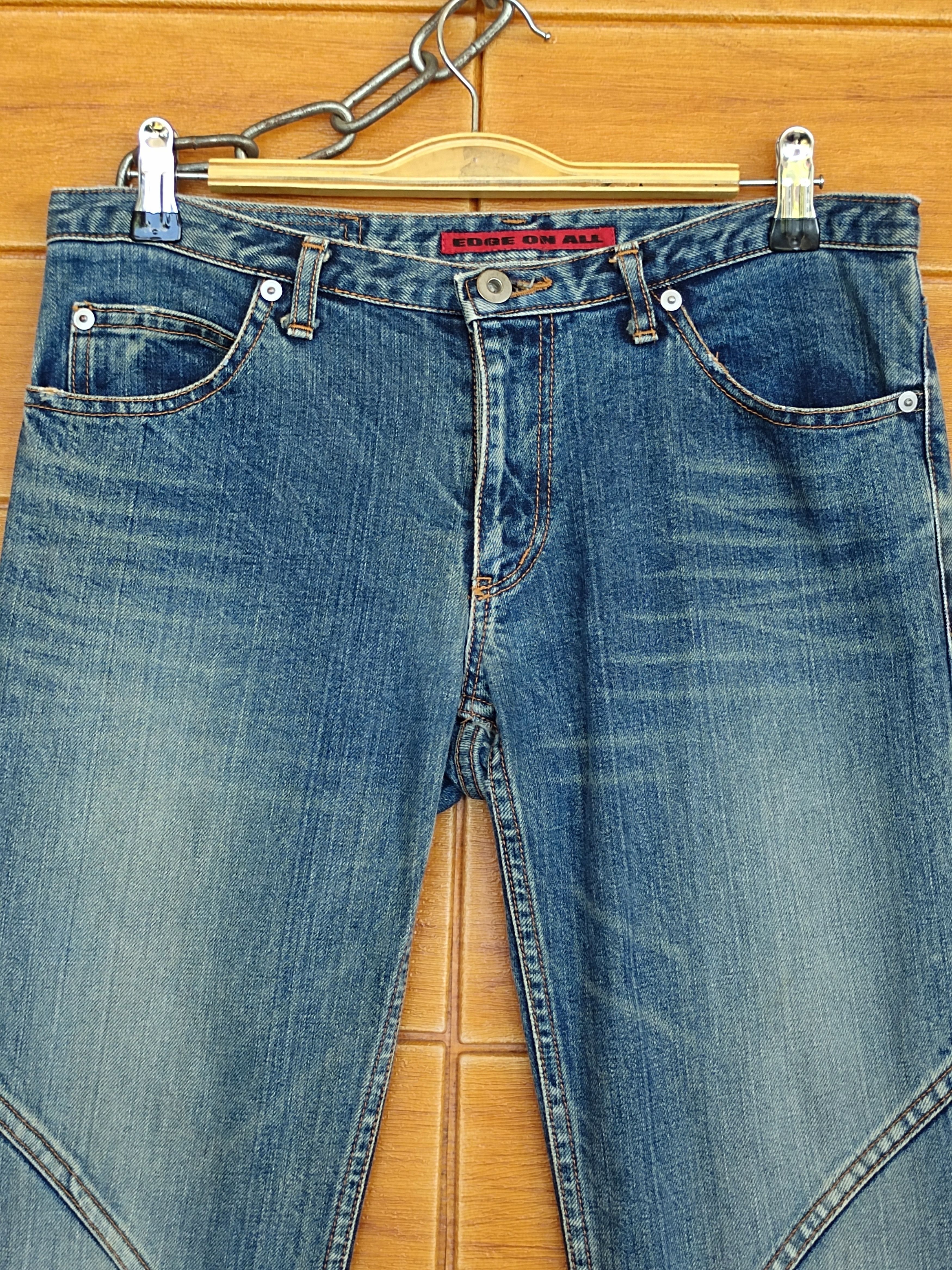 Hysteric Glamour Flare Jean Edge On All Japan Zipper Hem Denim Jeans bootcut Size US 29 - 3 Thumbnail