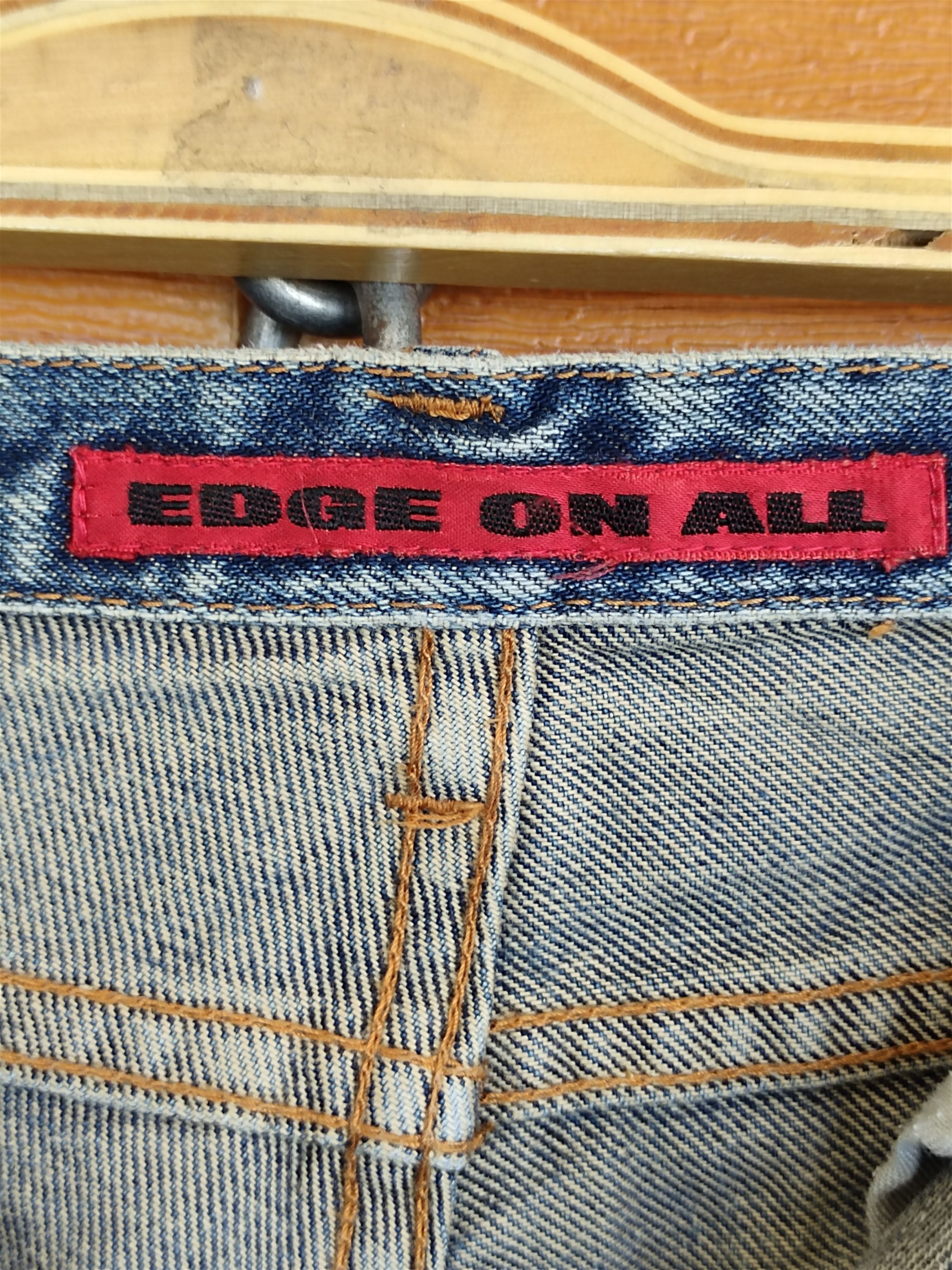 Hysteric Glamour Flare Jean Edge On All Japan Zipper Hem Denim Jeans bootcut Size US 29 - 22 Thumbnail