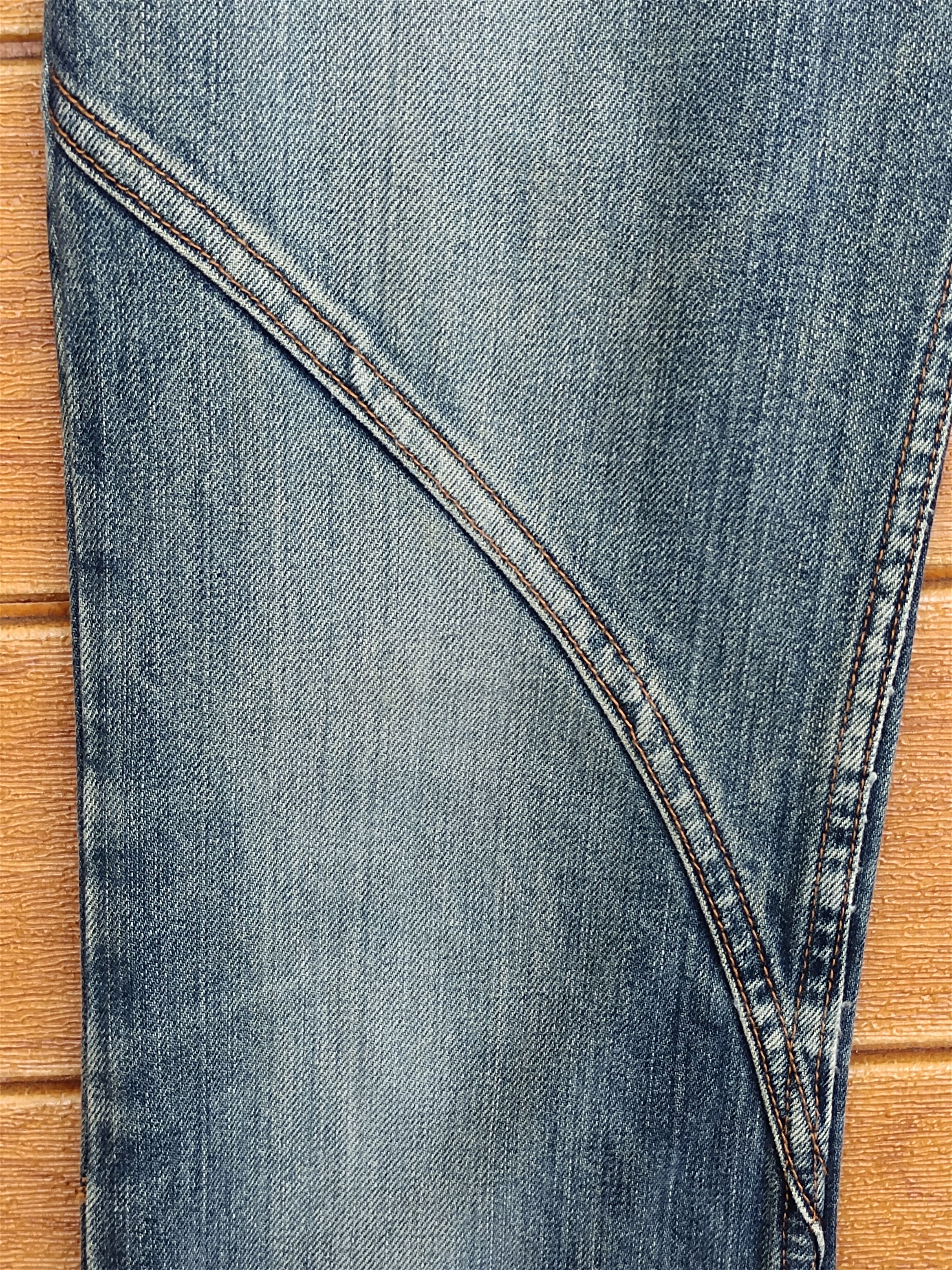 Hysteric Glamour Flare Jean Edge On All Japan Zipper Hem Denim Jeans bootcut Size US 29 - 7 Thumbnail