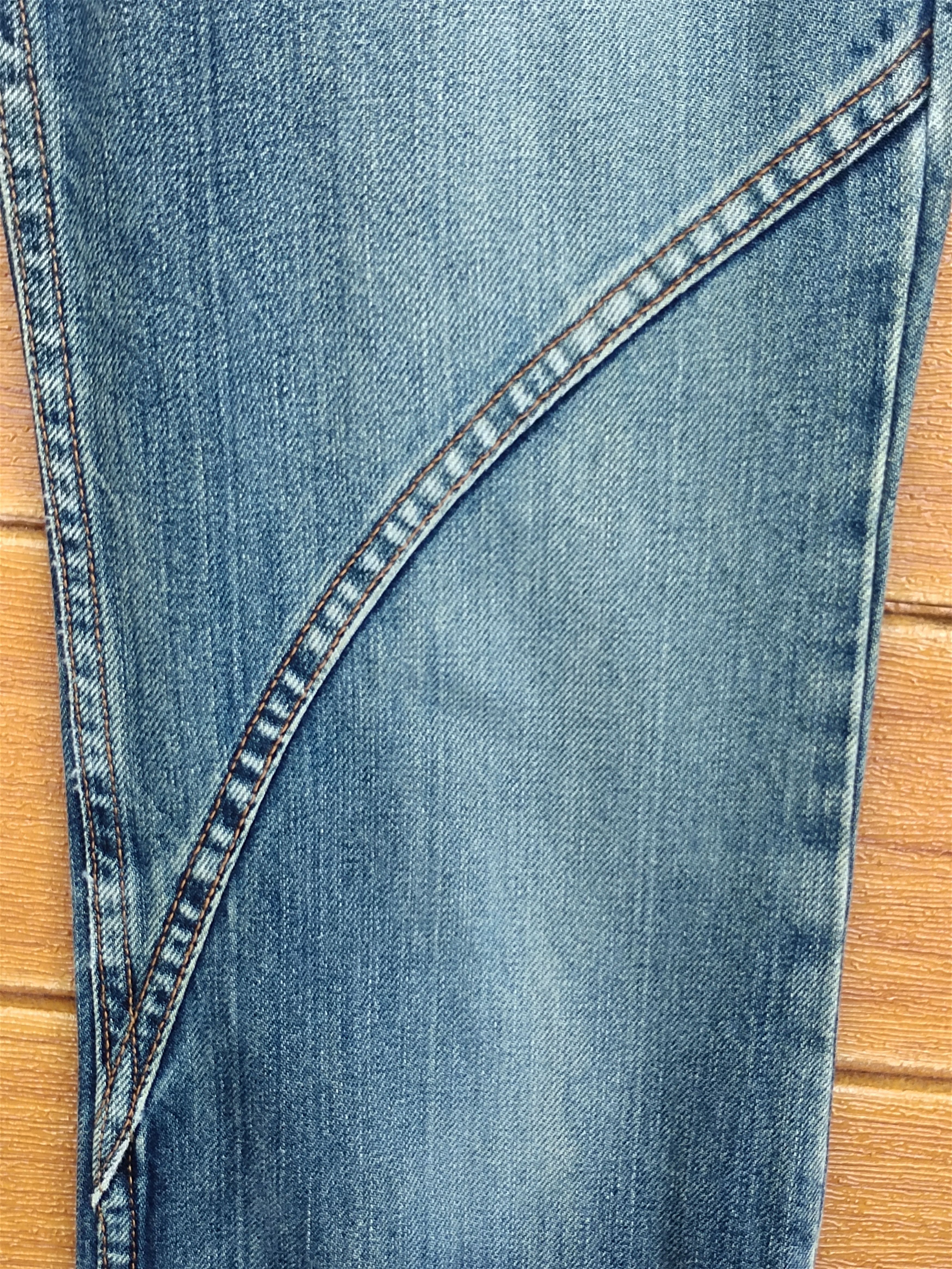 Hysteric Glamour Flare Jean Edge On All Japan Zipper Hem Denim Jeans bootcut Size US 29 - 6 Thumbnail