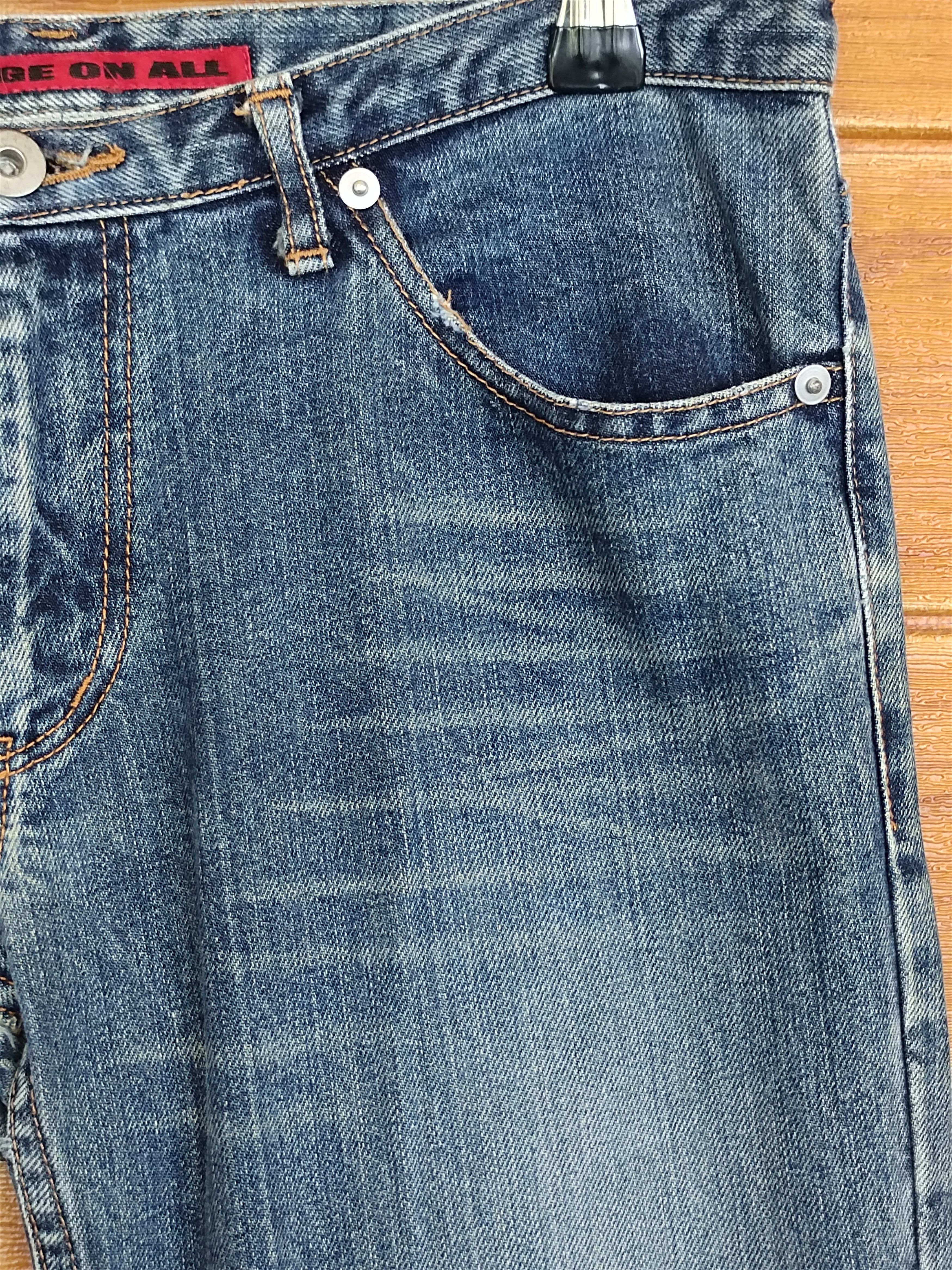 Hysteric Glamour Flare Jean Edge On All Japan Zipper Hem Denim Jeans bootcut Size US 29 - 4 Thumbnail