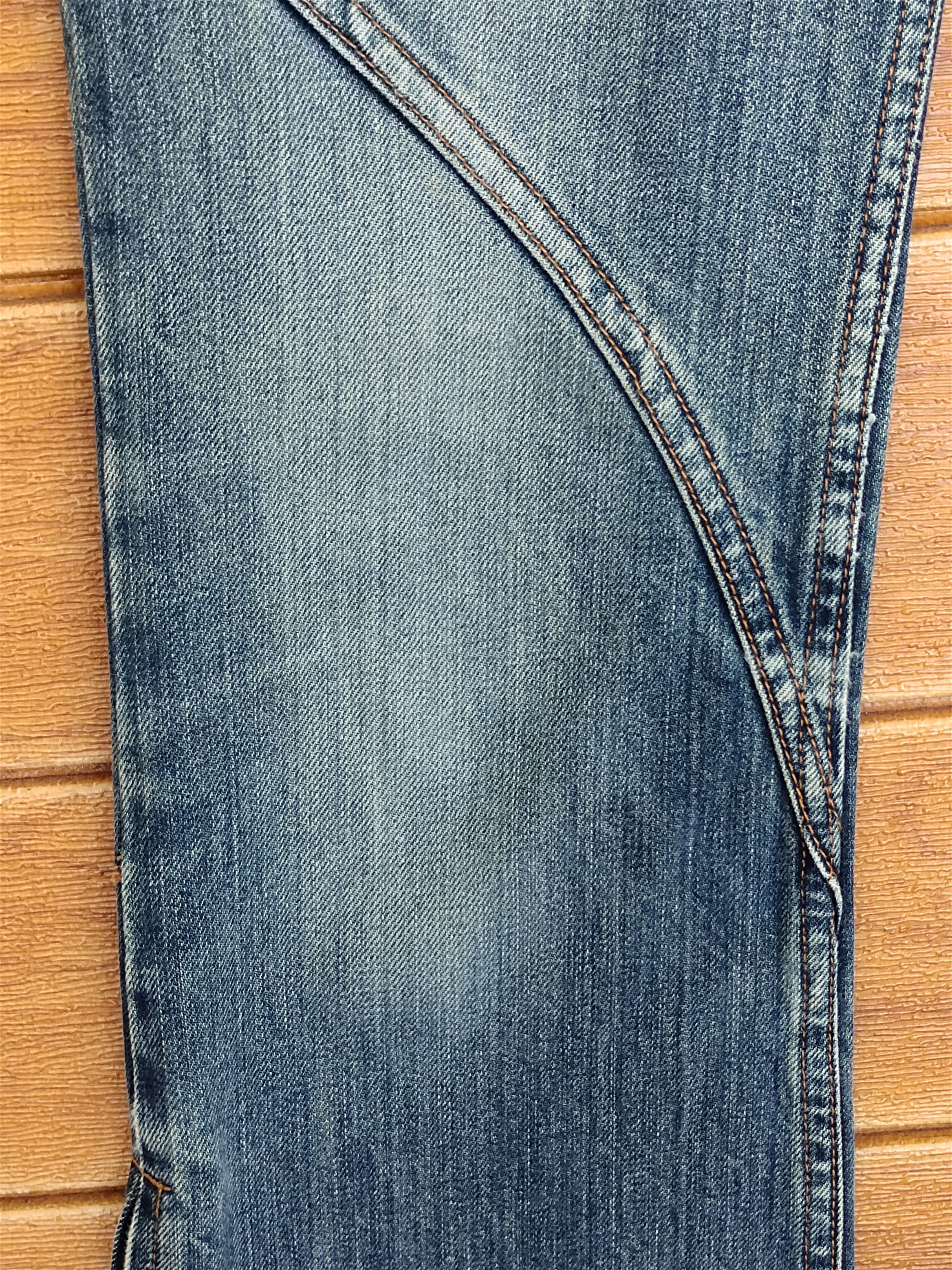 Hysteric Glamour Flare Jean Edge On All Japan Zipper Hem Denim Jeans bootcut Size US 29 - 11 Thumbnail