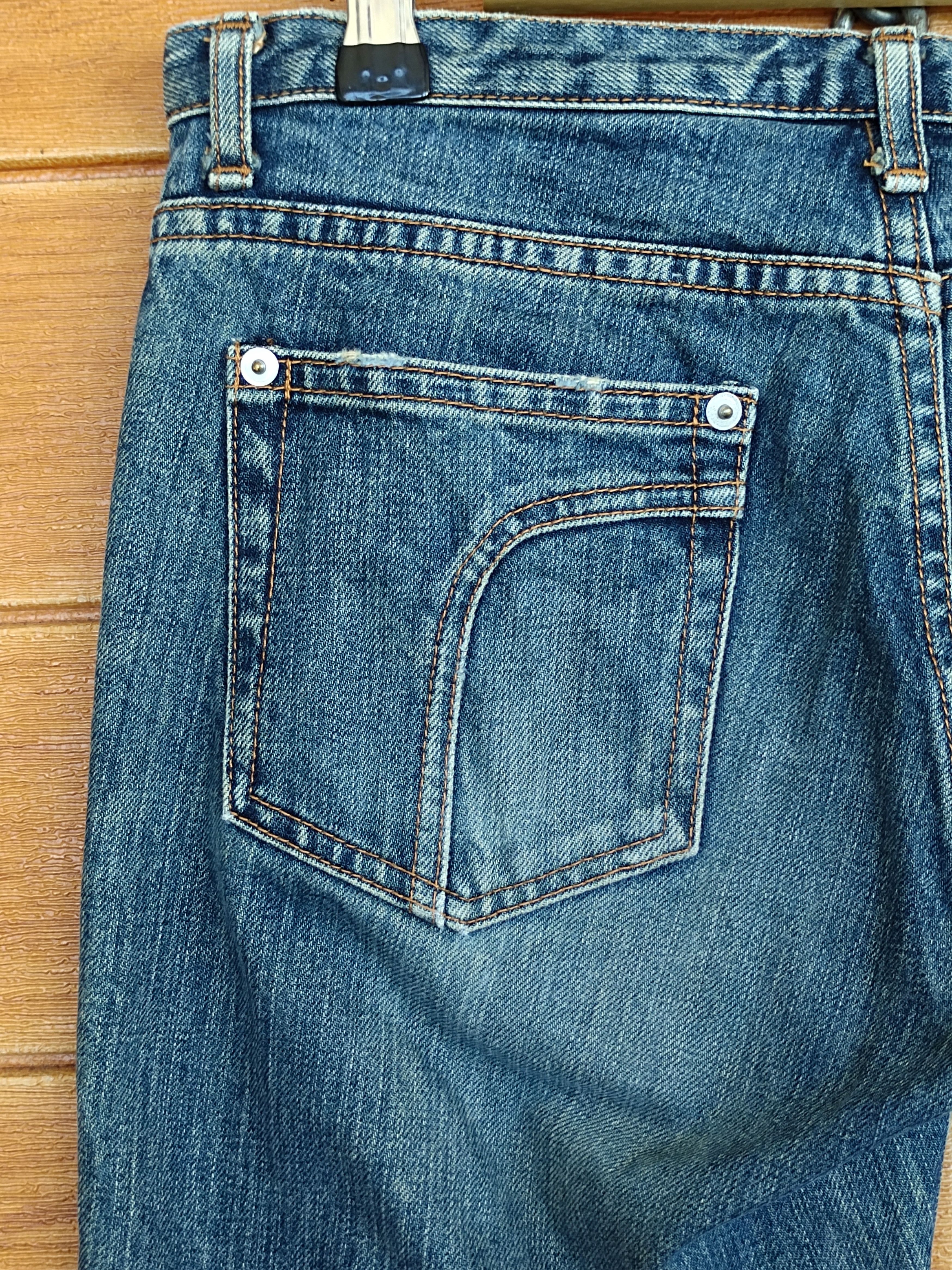 Hysteric Glamour Flare Jean Edge On All Japan Zipper Hem Denim Jeans bootcut Size US 29 - 17 Thumbnail