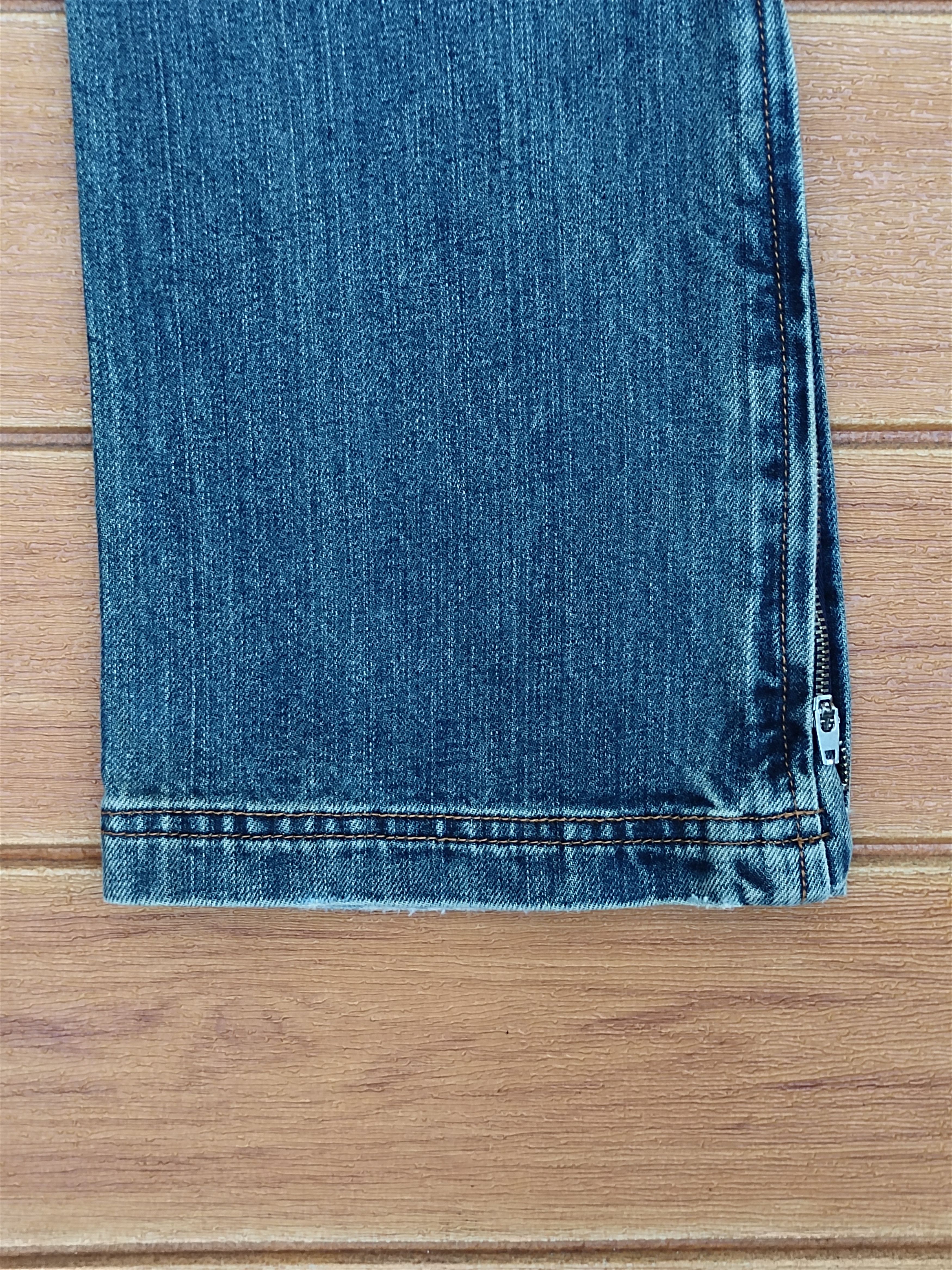 Hysteric Glamour Flare Jean Edge On All Japan Zipper Hem Denim Jeans bootcut Size US 29 - 19 Thumbnail