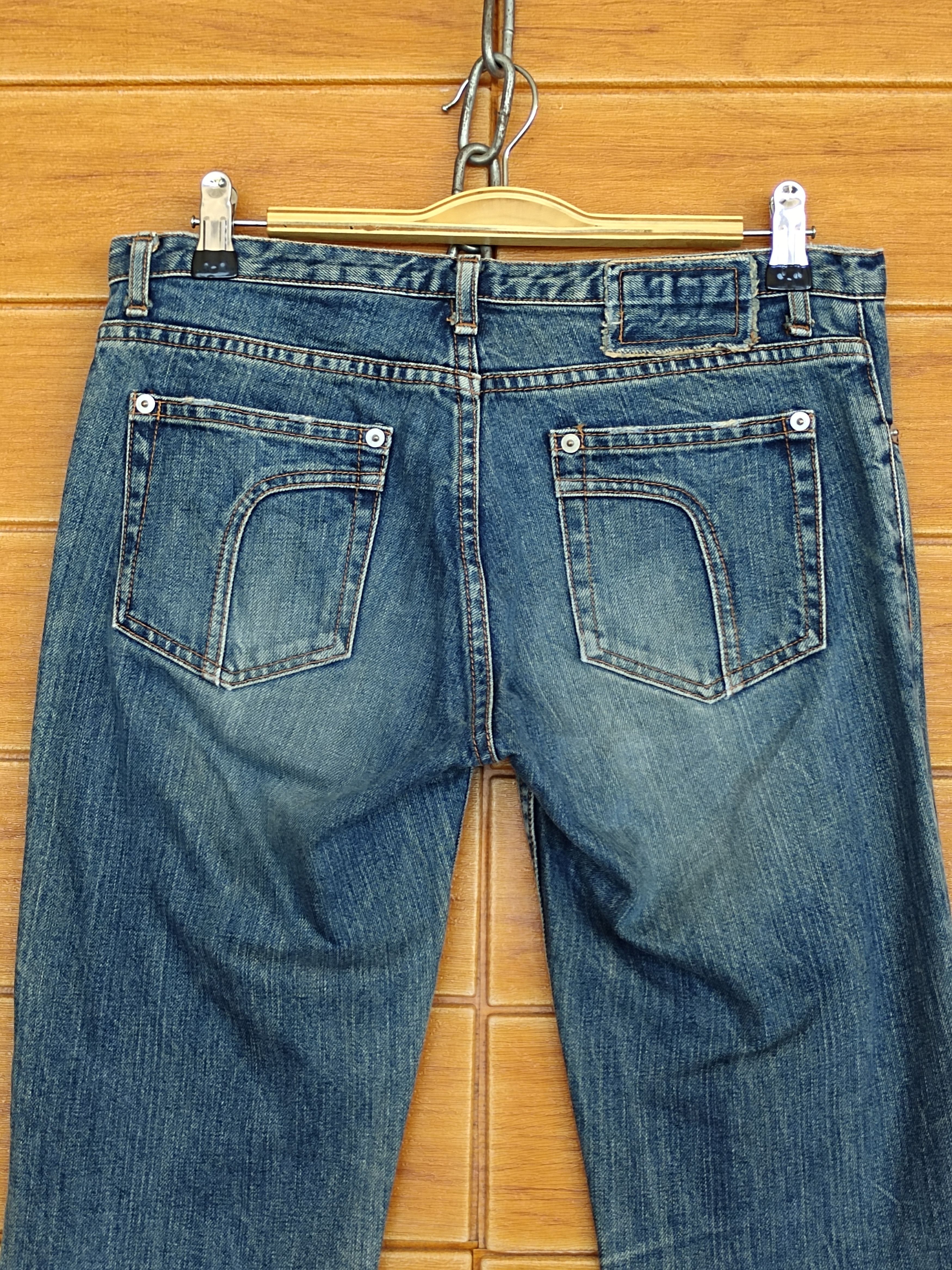 Hysteric Glamour Flare Jean Edge On All Japan Zipper Hem Denim Jeans bootcut Size US 29 - 15 Thumbnail