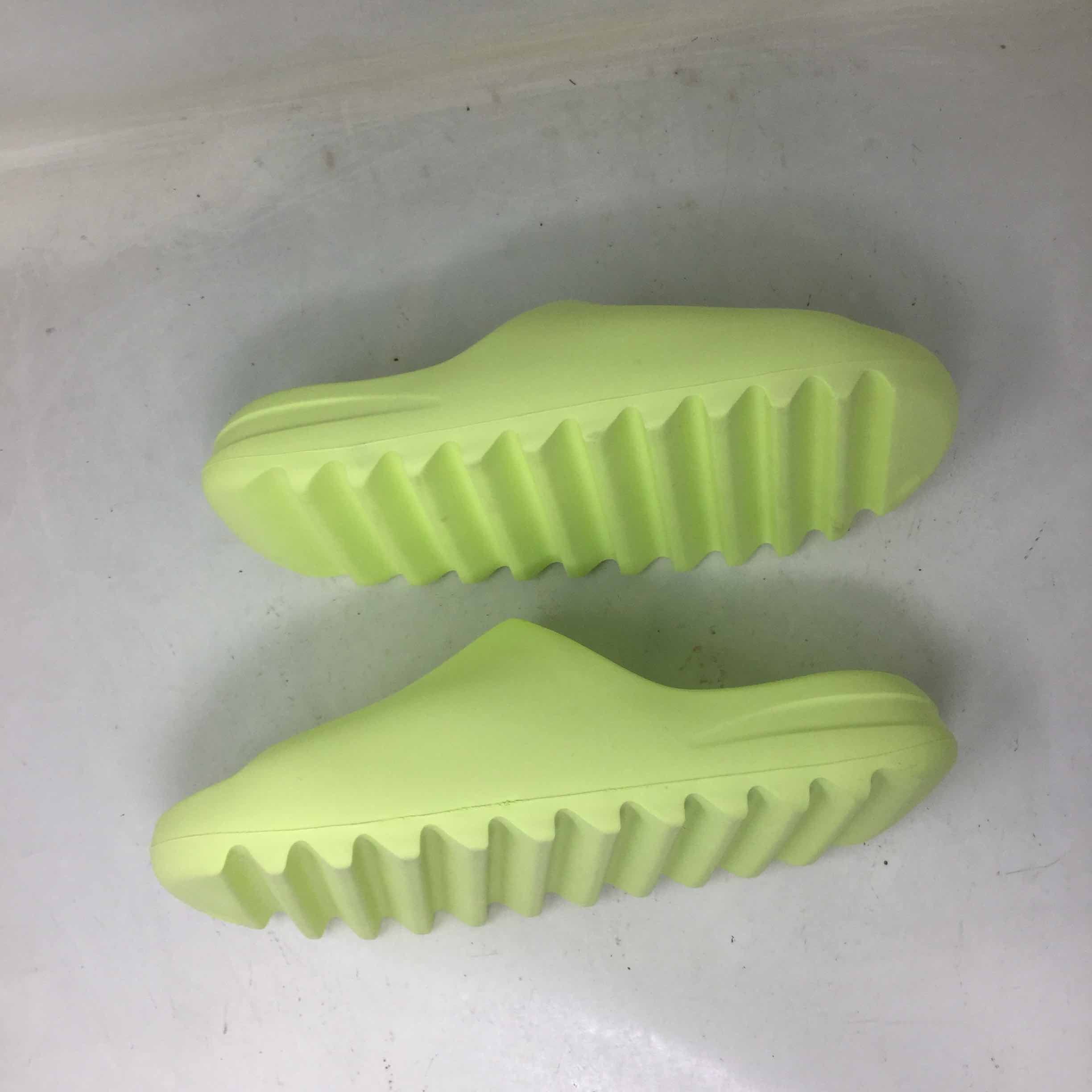 Adidas Yeezy Slides Glow Green Size US 11 / EU 44 - 1 Preview