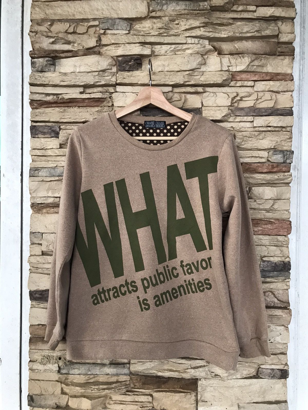 Japanese Brand Chami Chami Sweatshirt japanesebrand Size L / US 10 / IT 46 - 1 Thumbnail