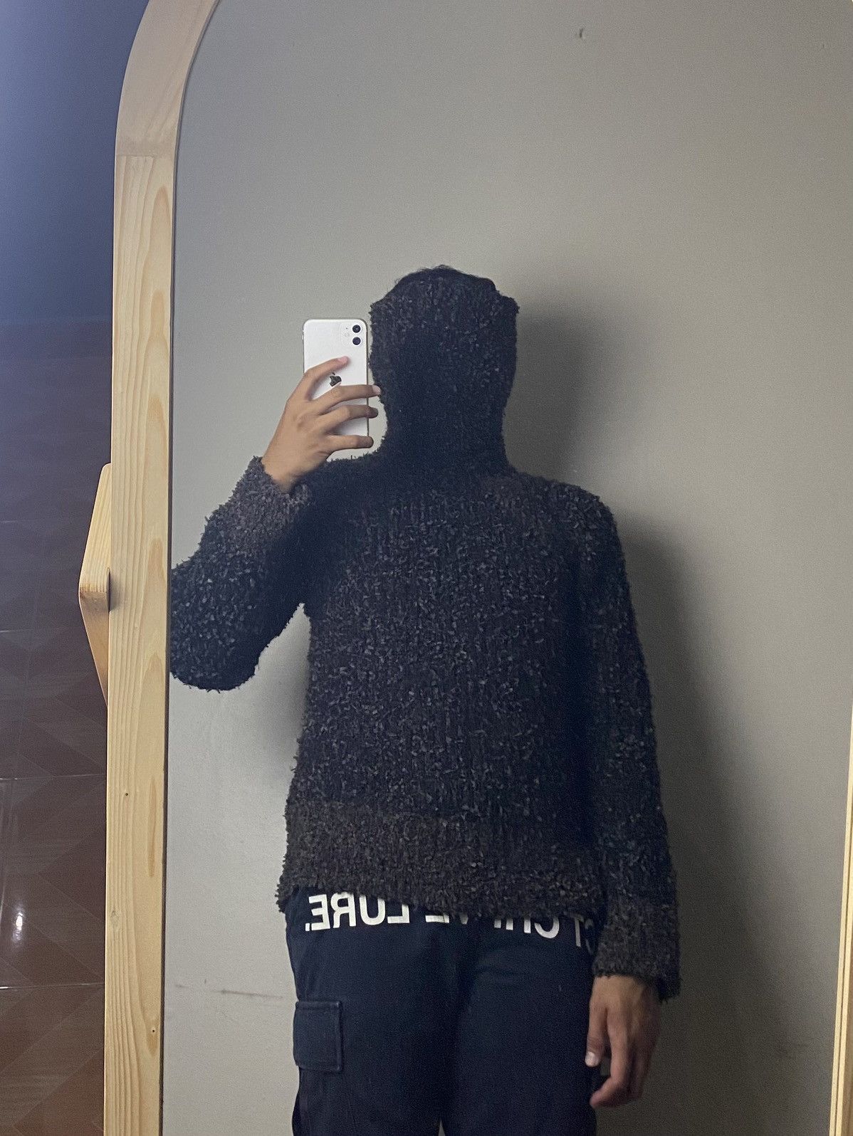 Issey Miyake 2000s Vintage Issey Miyake Long Neck Mohair Knit Size US S / EU 44-46 / 1 - 3 Thumbnail