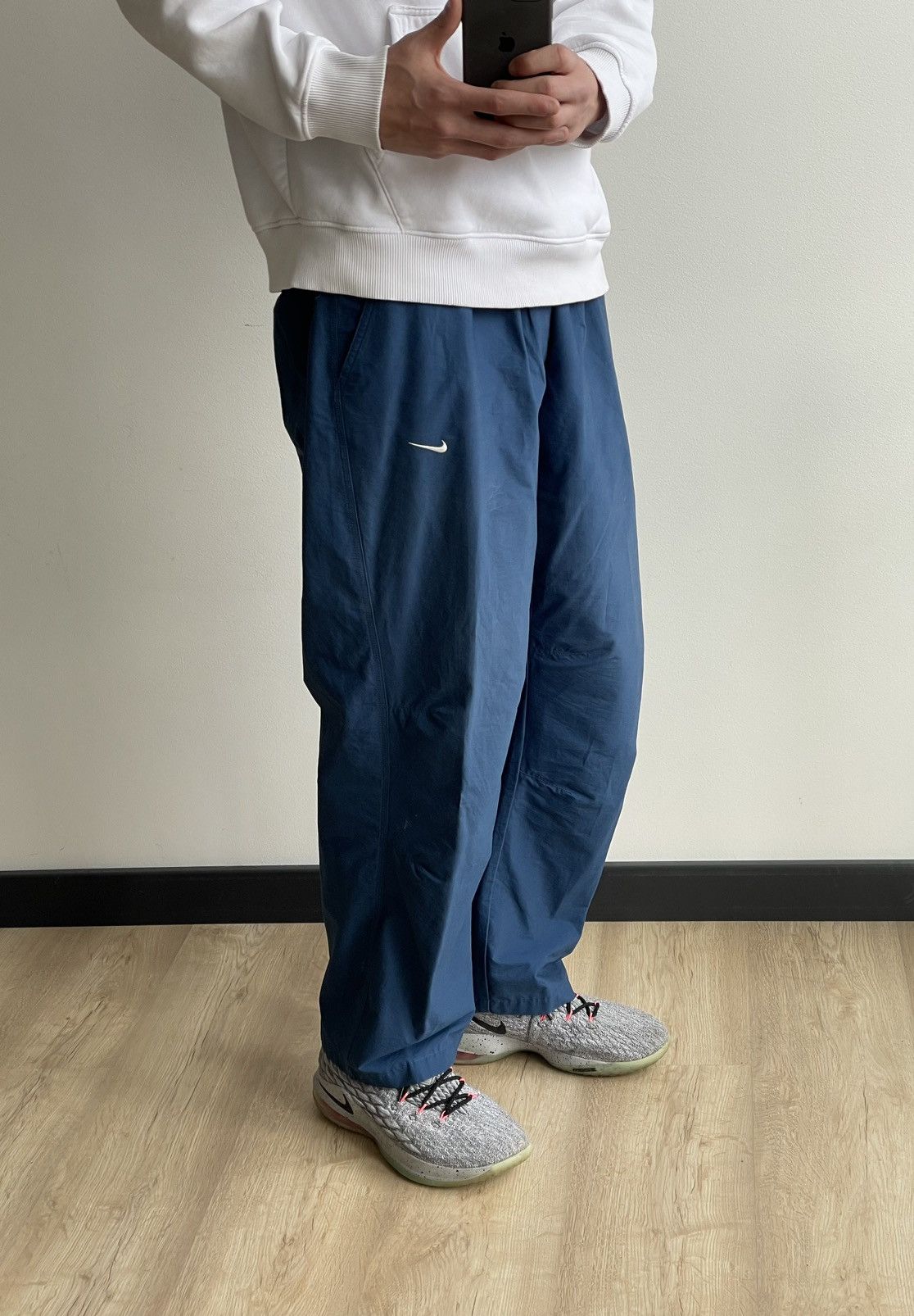 baggy nike track pants