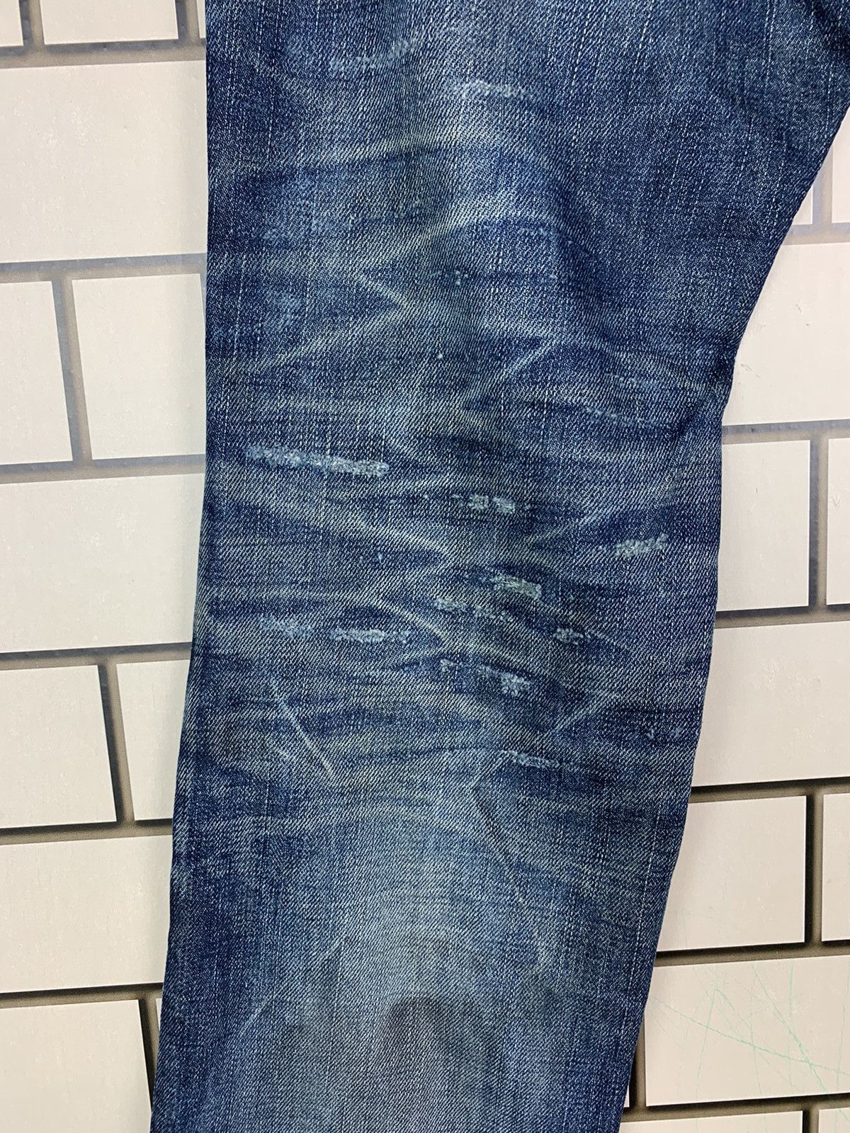 If Six Was Nine × Japanese Brand Japanese Brand CAV-000 Distressed Denim Size US 32 / EU 48 - 17 Thumbnail