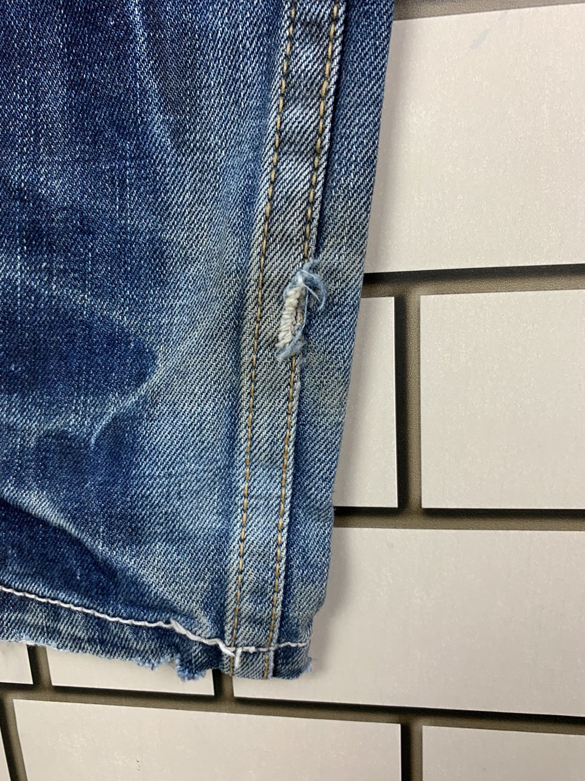 If Six Was Nine × Japanese Brand Japanese Brand CAV-000 Distressed Denim Size US 32 / EU 48 - 12 Thumbnail