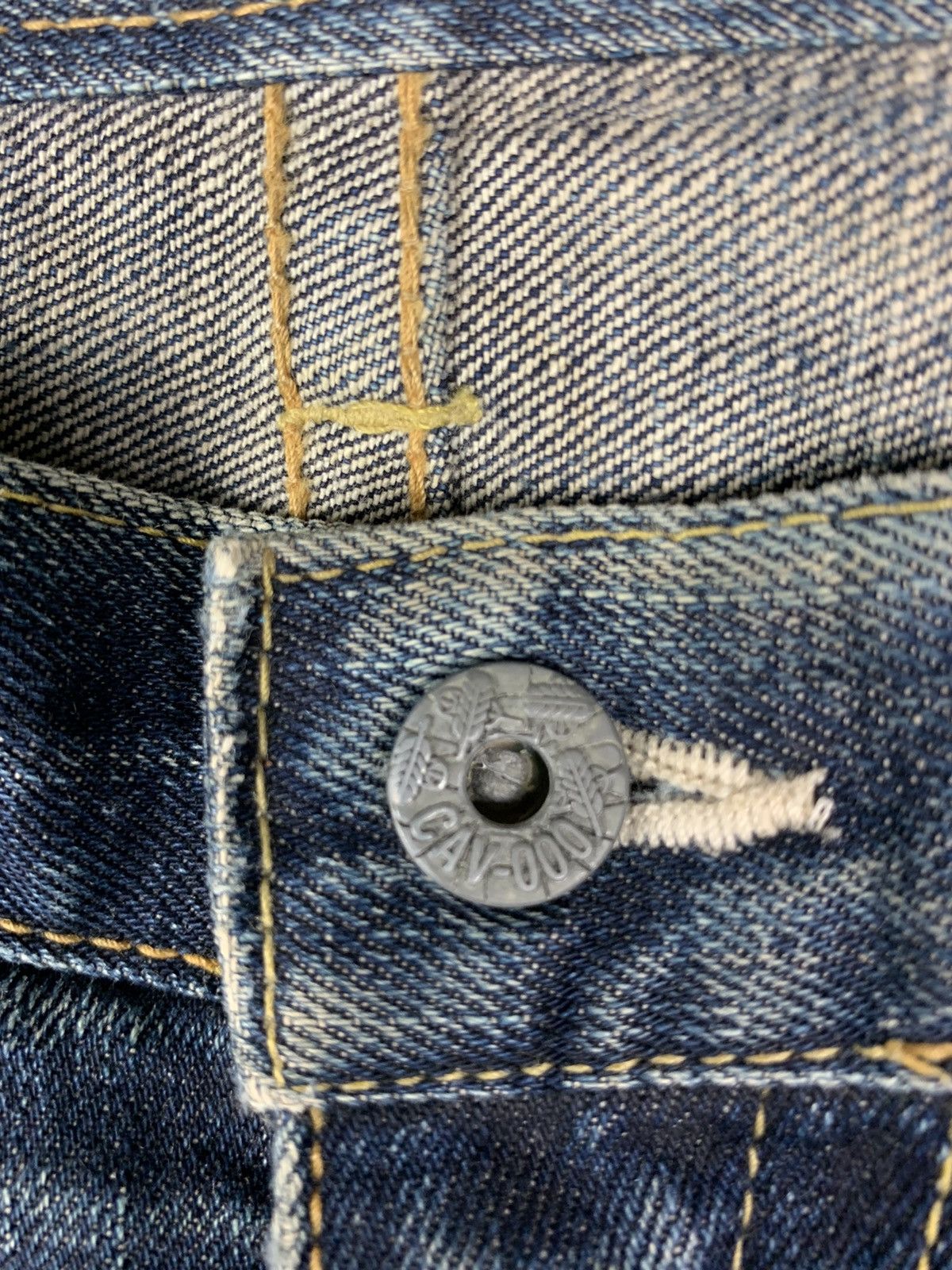 If Six Was Nine × Japanese Brand Japanese Brand CAV-000 Distressed Denim Size US 32 / EU 48 - 8 Thumbnail