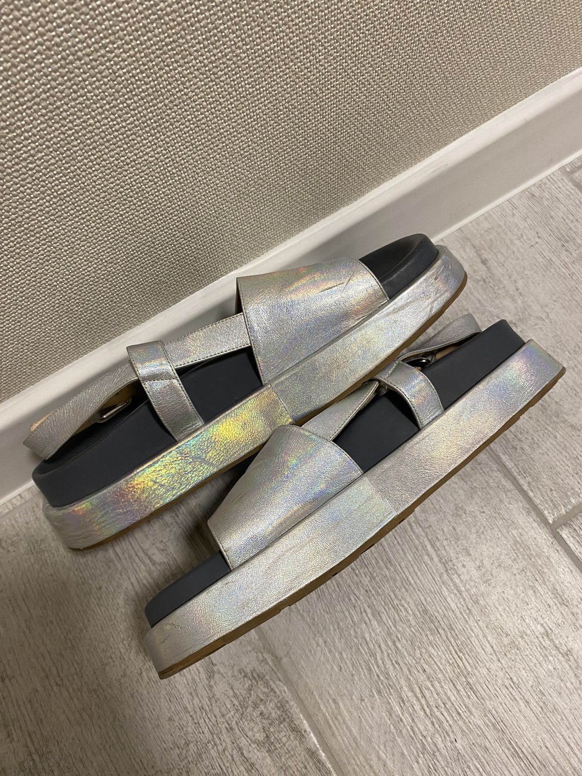 Jil Sander Jil Sander Hameleon Made in Italy Platform Sandals Size US 6.5 / EU 39-40 - 6 Thumbnail