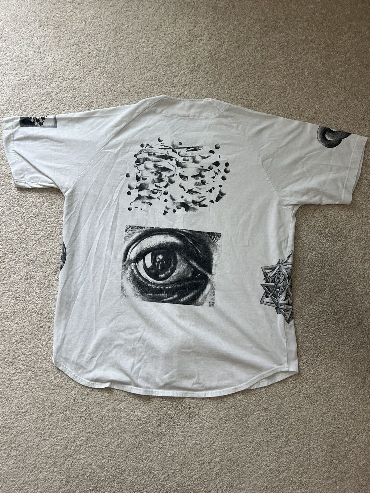 Supreme L Supreme MC Escher Baseball Button Up Shirt Size US L / EU 52-54 / 3 - 6 Thumbnail