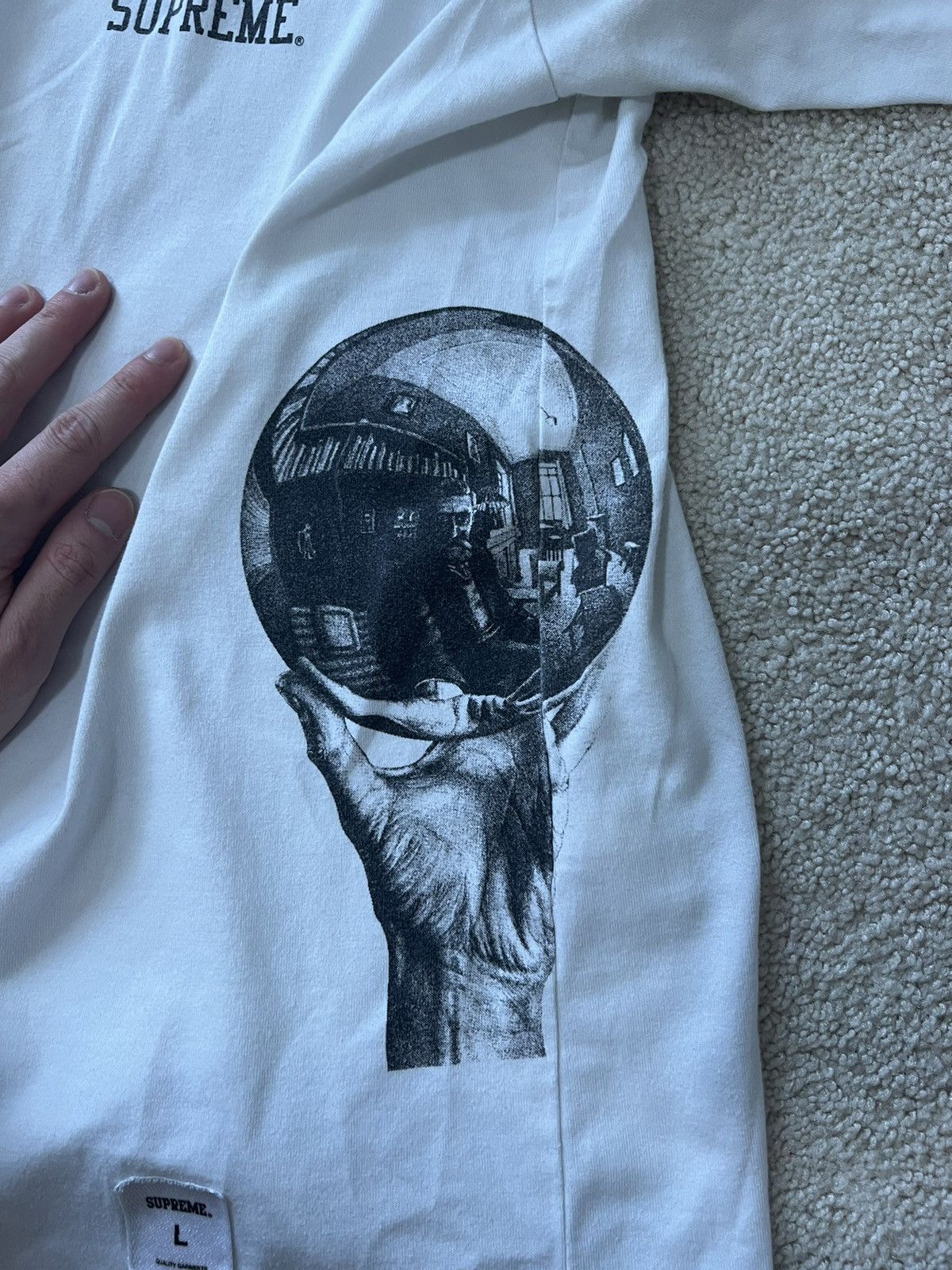 Supreme L Supreme MC Escher Baseball Button Up Shirt Size US L / EU 52-54 / 3 - 5 Thumbnail