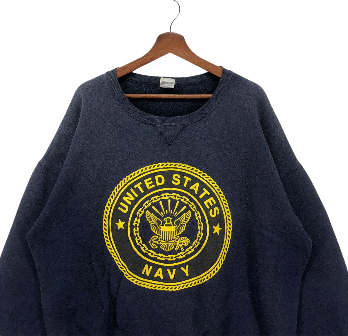 Vintage Vintage 90s United States Navy Crewneck Size US XXL / EU 58 / 5 - 3 Thumbnail