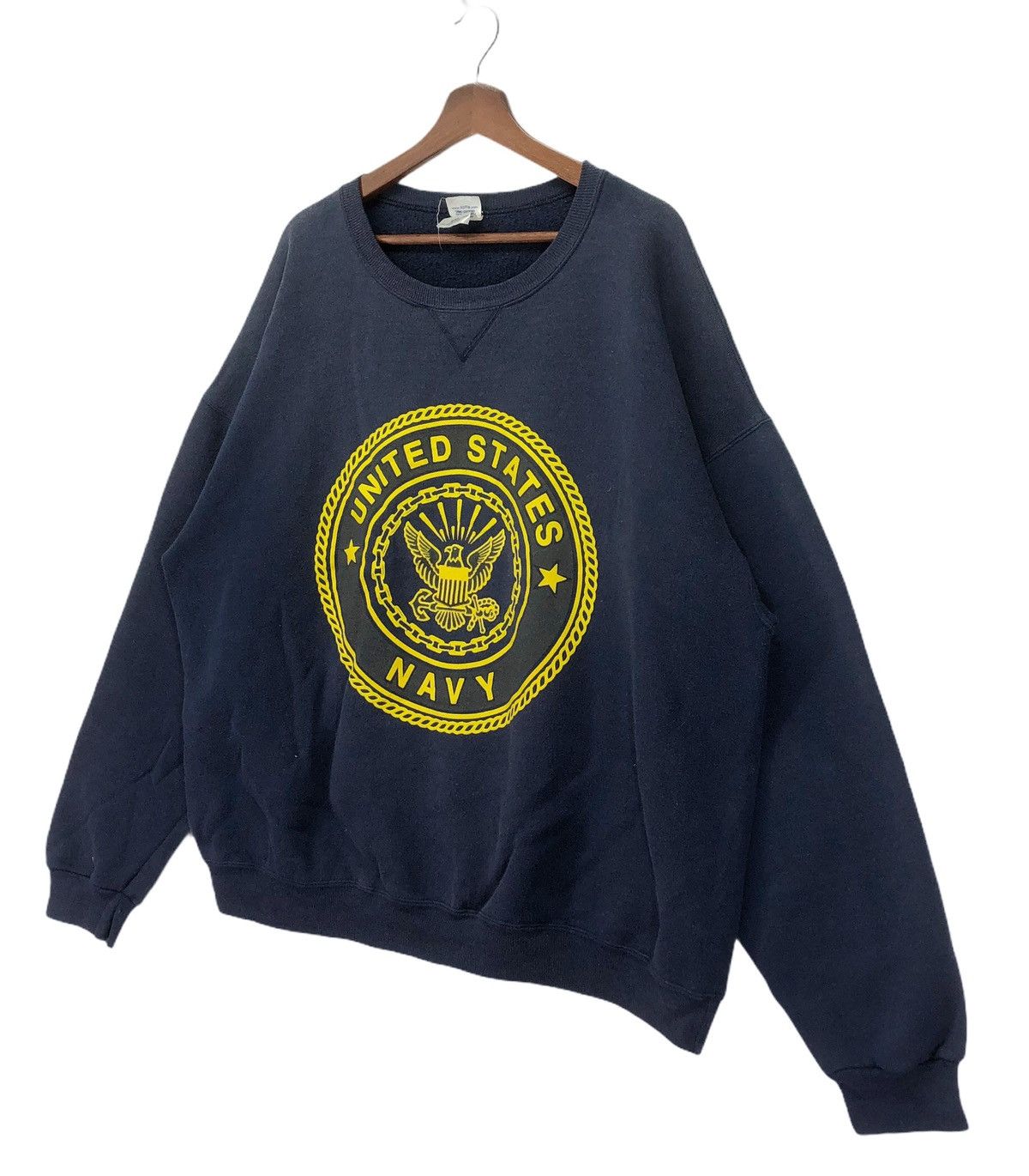 Vintage Vintage 90s United States Navy Crewneck Size US XXL / EU 58 / 5 - 2 Thumbnail