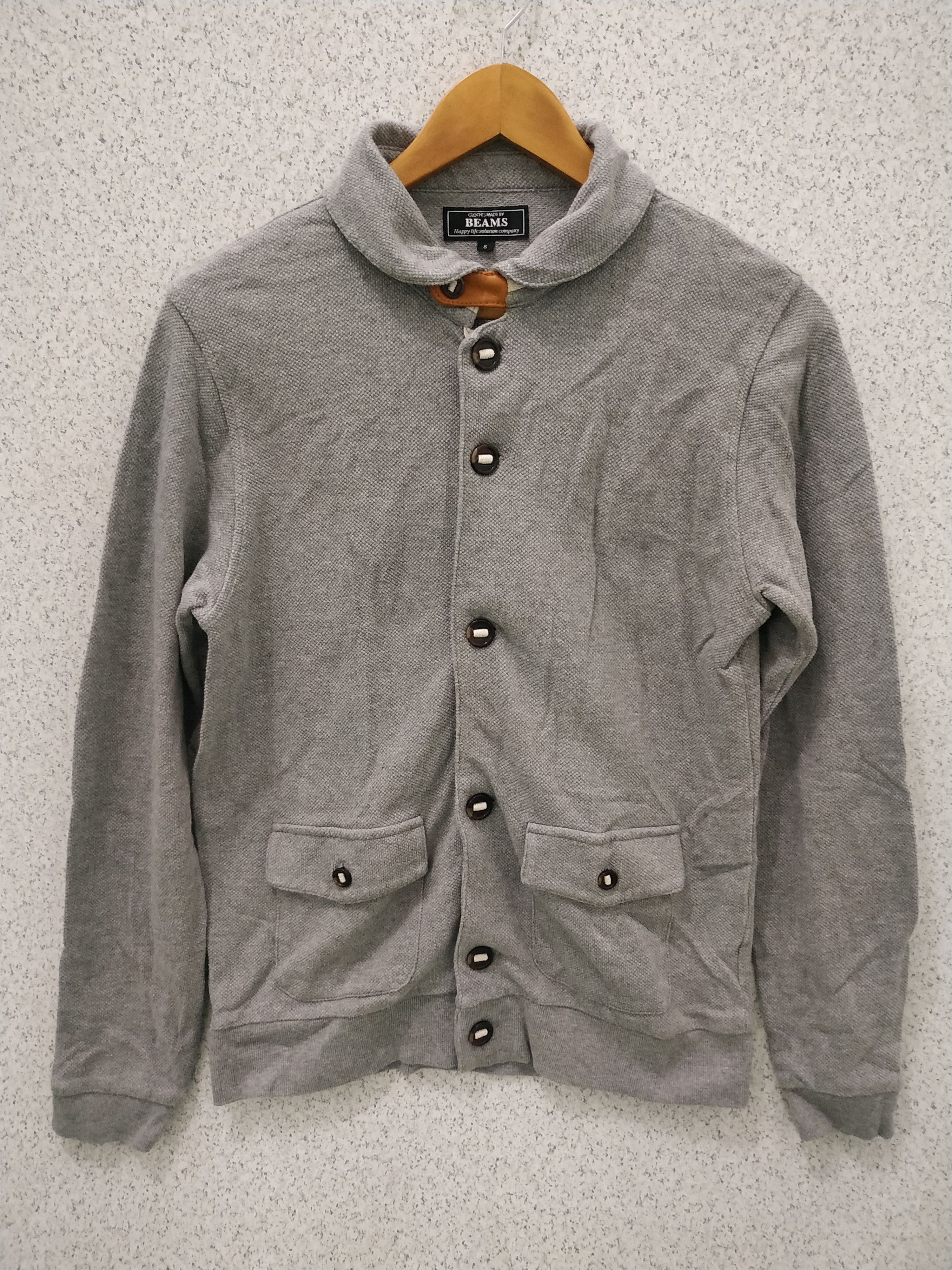 Beams Plus Beams Button Up Cardigan Size US S / EU 44-46 / 1 - 1 Thumbnail
