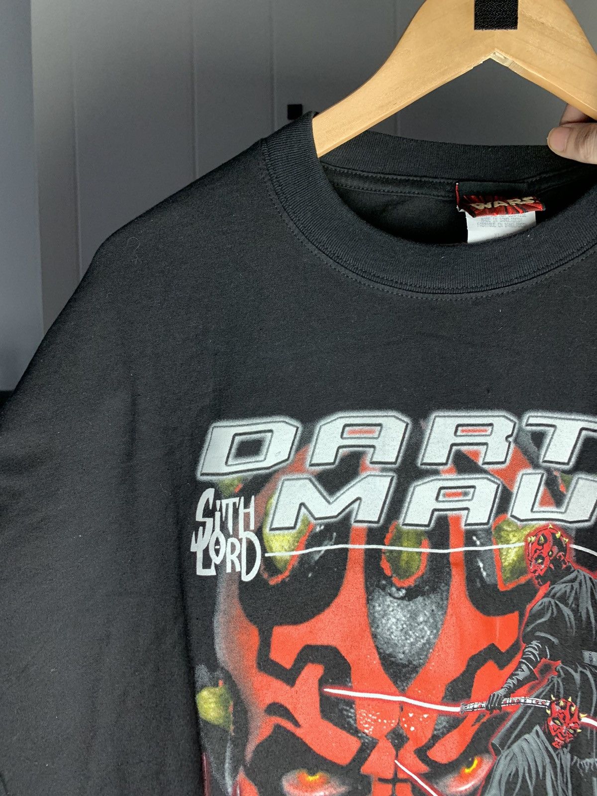 Star Wars × Vintage Vintage Star Wars Episode 1 Darth Maul T-shirt Size US XL / EU 56 / 4 - 5 Thumbnail