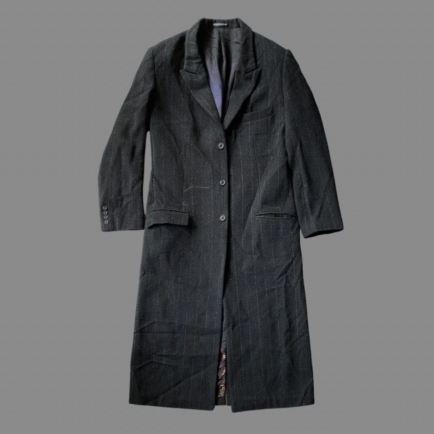 Yohji Yamamoto Runway AW20 Reversible Wool Coat Size US L / EU 52-54 / 3 - 8 Thumbnail