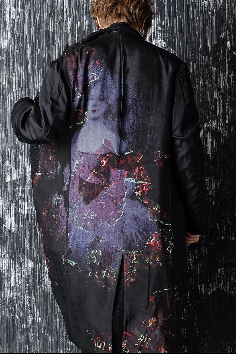 Yohji Yamamoto Runway AW20 Reversible Wool Coat Size US L / EU 52-54 / 3 - 1 Thumbnail