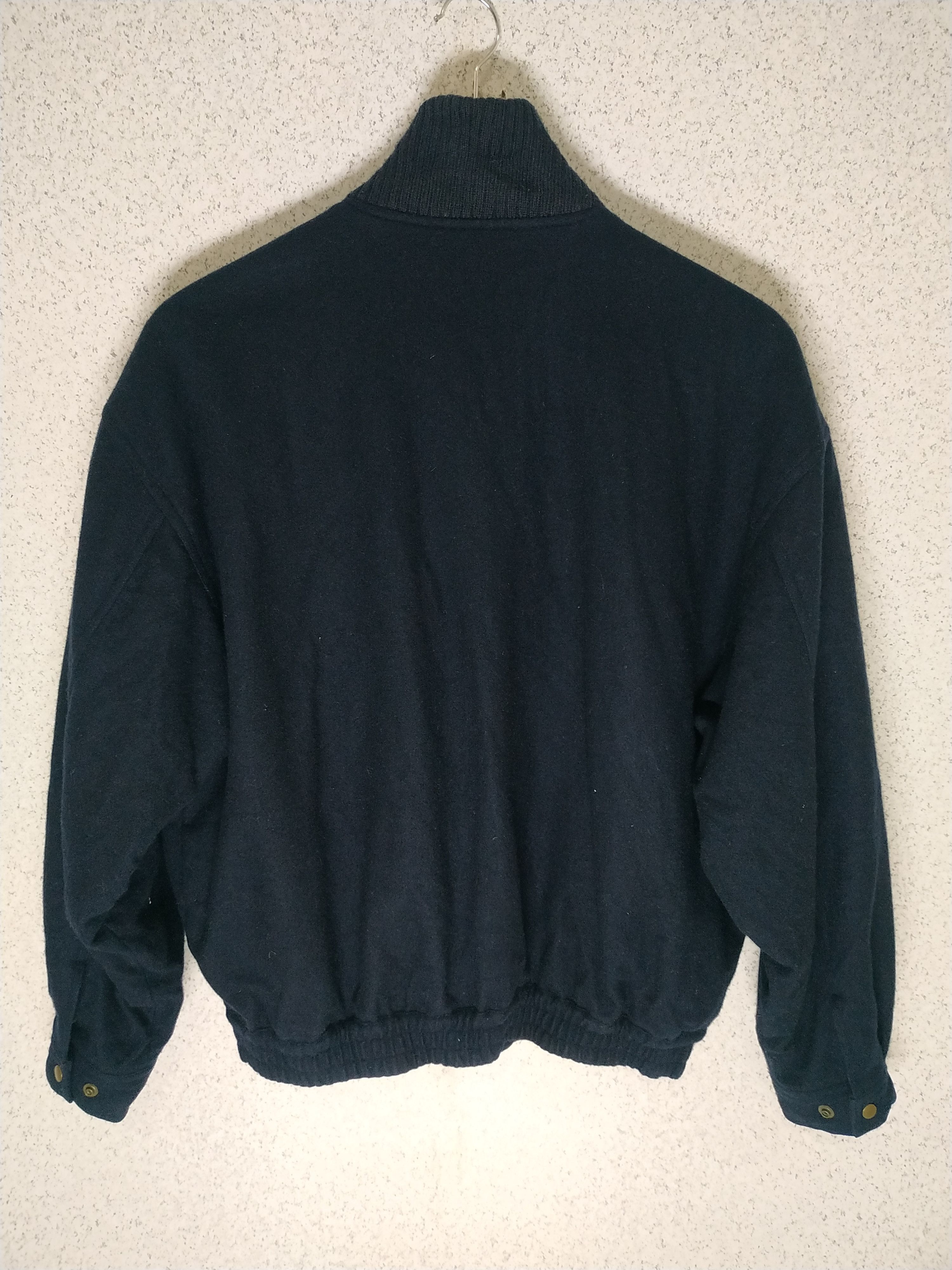 Vintage Nonchalant ans Wool Bomber Jacket Made in Japan