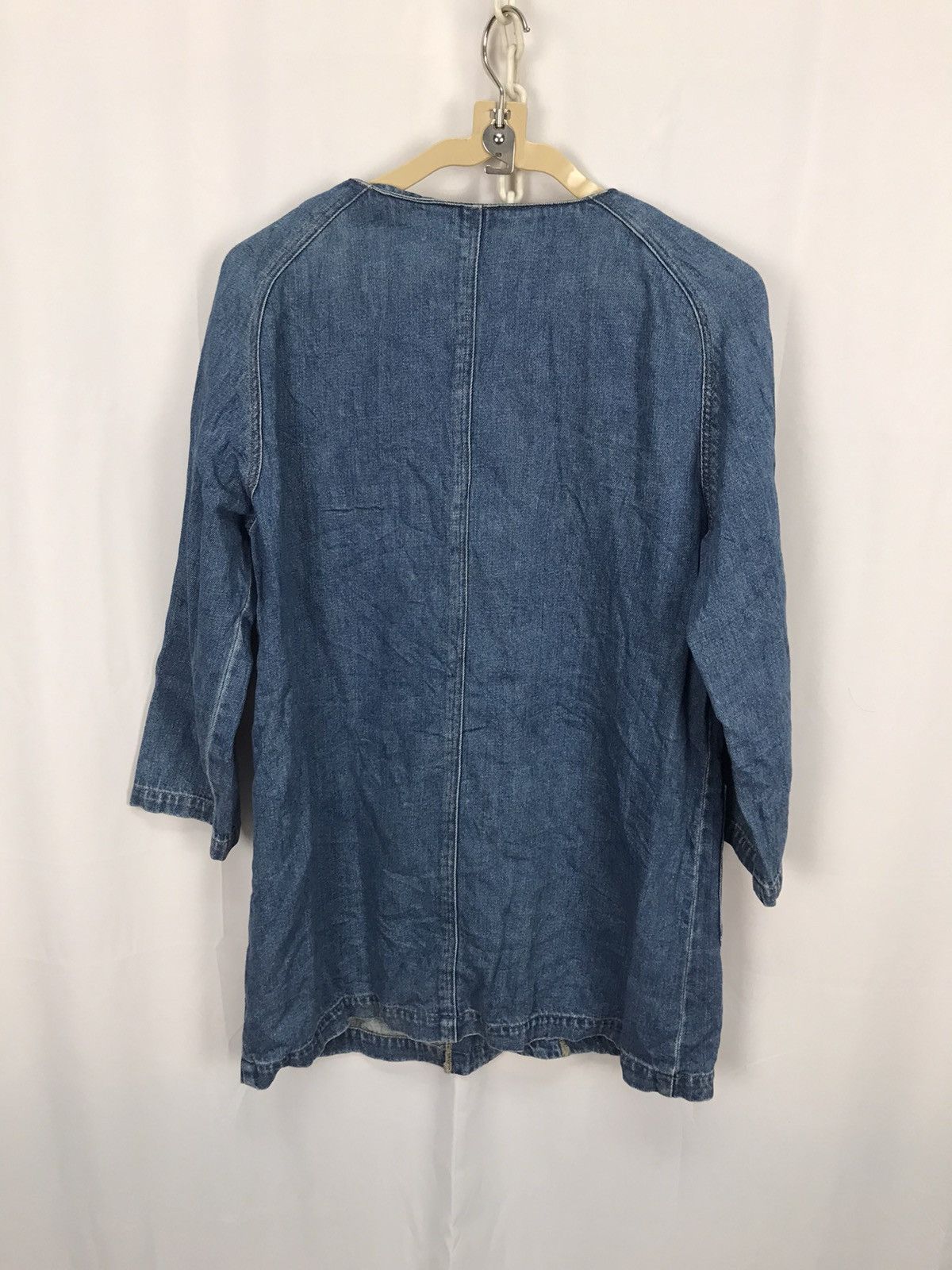 Designer × Japanese Brand Denim button up shirt mercury design by RHRB Size US S / EU 44-46 / 1 - 6 Thumbnail