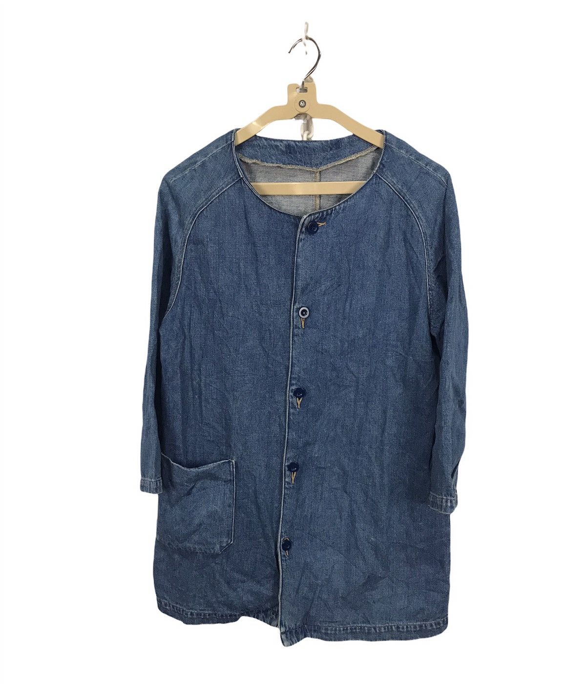 Designer × Japanese Brand Denim button up shirt mercury design by RHRB Size US S / EU 44-46 / 1 - 1 Thumbnail