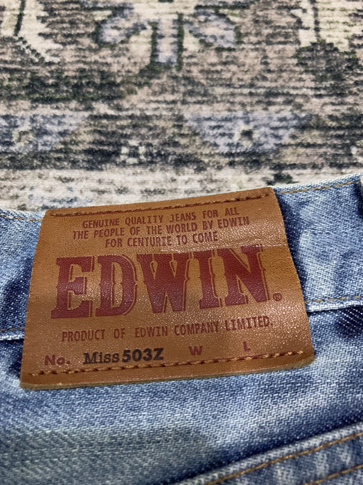 Edwin × Vintage Vintage Edwin Distresses Denim Tie Dye Jeans Size US 29 - 7 Thumbnail