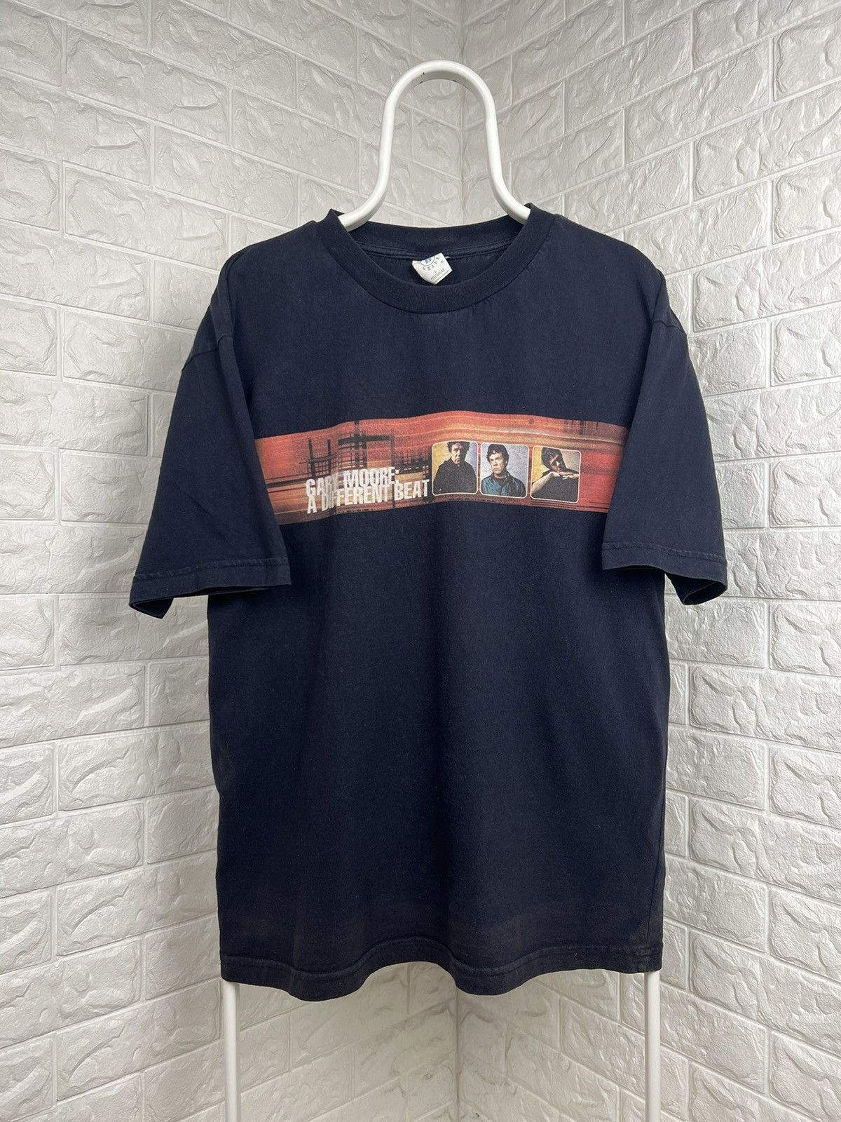 Pre-owned Band Tees X Rock T Shirt Vinatge Gary Moore Tee In Black