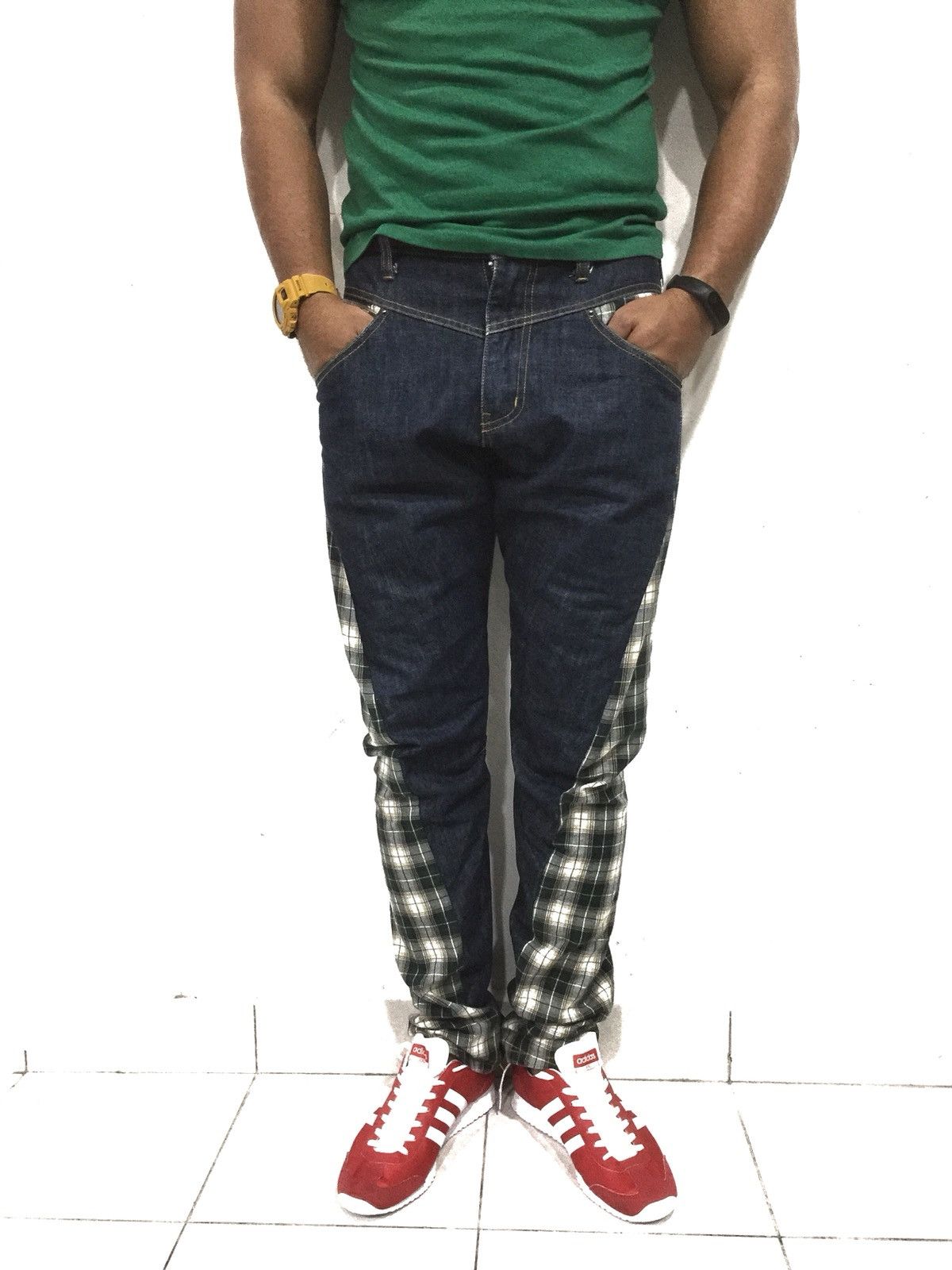 Hysteric Glamour × Japanese Brand × Tornado Mart made in japan Denim PuNk BRTH BREATH saiz 32 Size US 32 / EU 48 - 2 Thumbnail