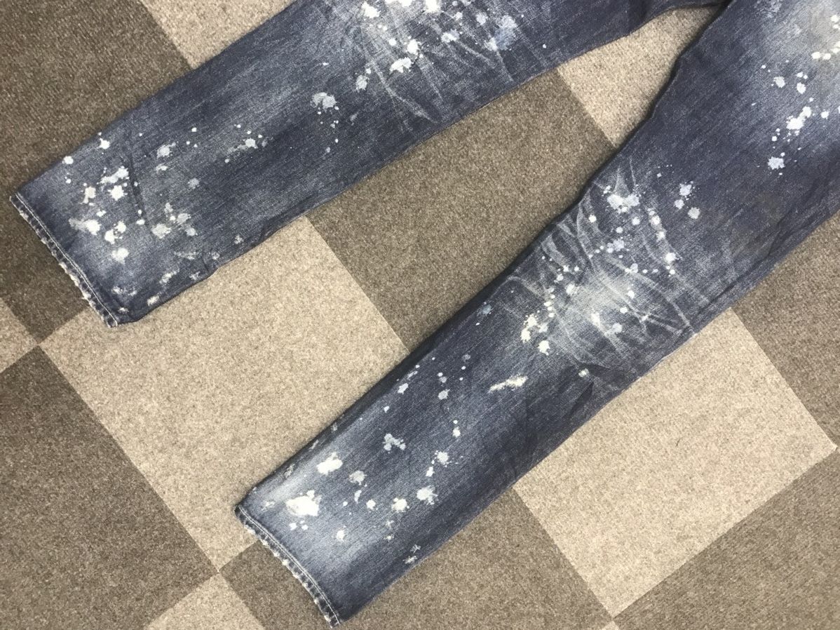 Seditionaries × Vanquish Rare VANQUISH Japan Bleach Splash Distressed Skinny Denim Size US 30 / EU 46 - 11 Thumbnail