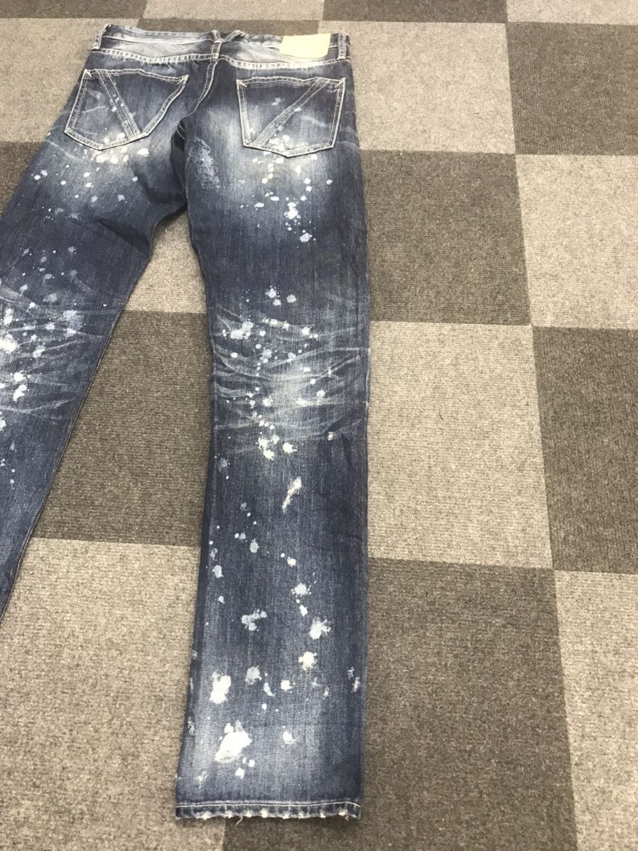 Seditionaries × Vanquish Rare VANQUISH Japan Bleach Splash Distressed Skinny Denim Size US 30 / EU 46 - 12 Thumbnail