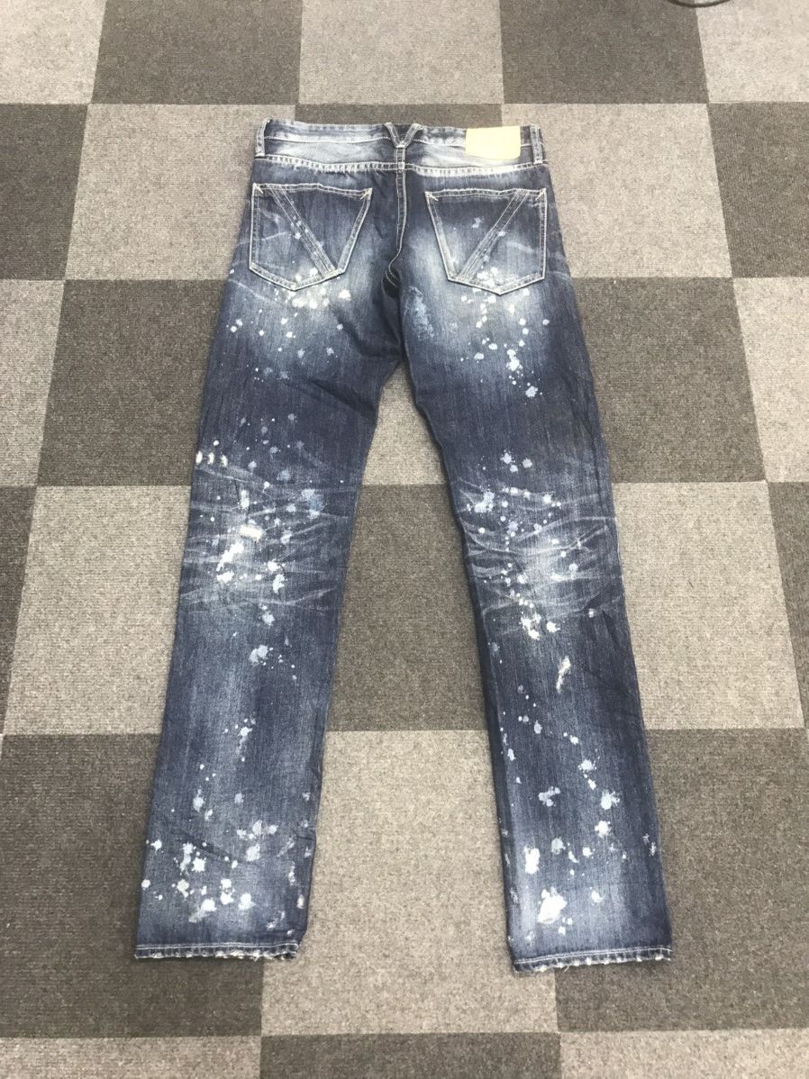 Seditionaries × Vanquish Rare VANQUISH Japan Bleach Splash Distressed Skinny Denim Size US 30 / EU 46 - 9 Thumbnail