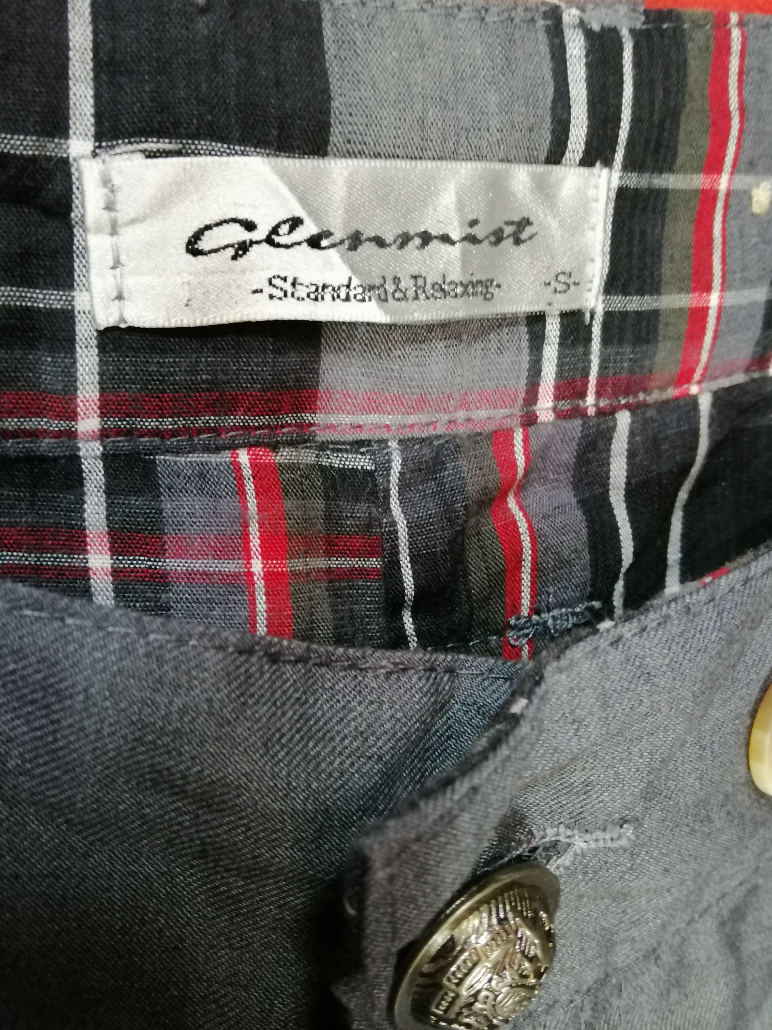 Japanese Brand Japanese Glenmist Punk Bondage Checked Slim Fit Size US 31 - 6 Thumbnail