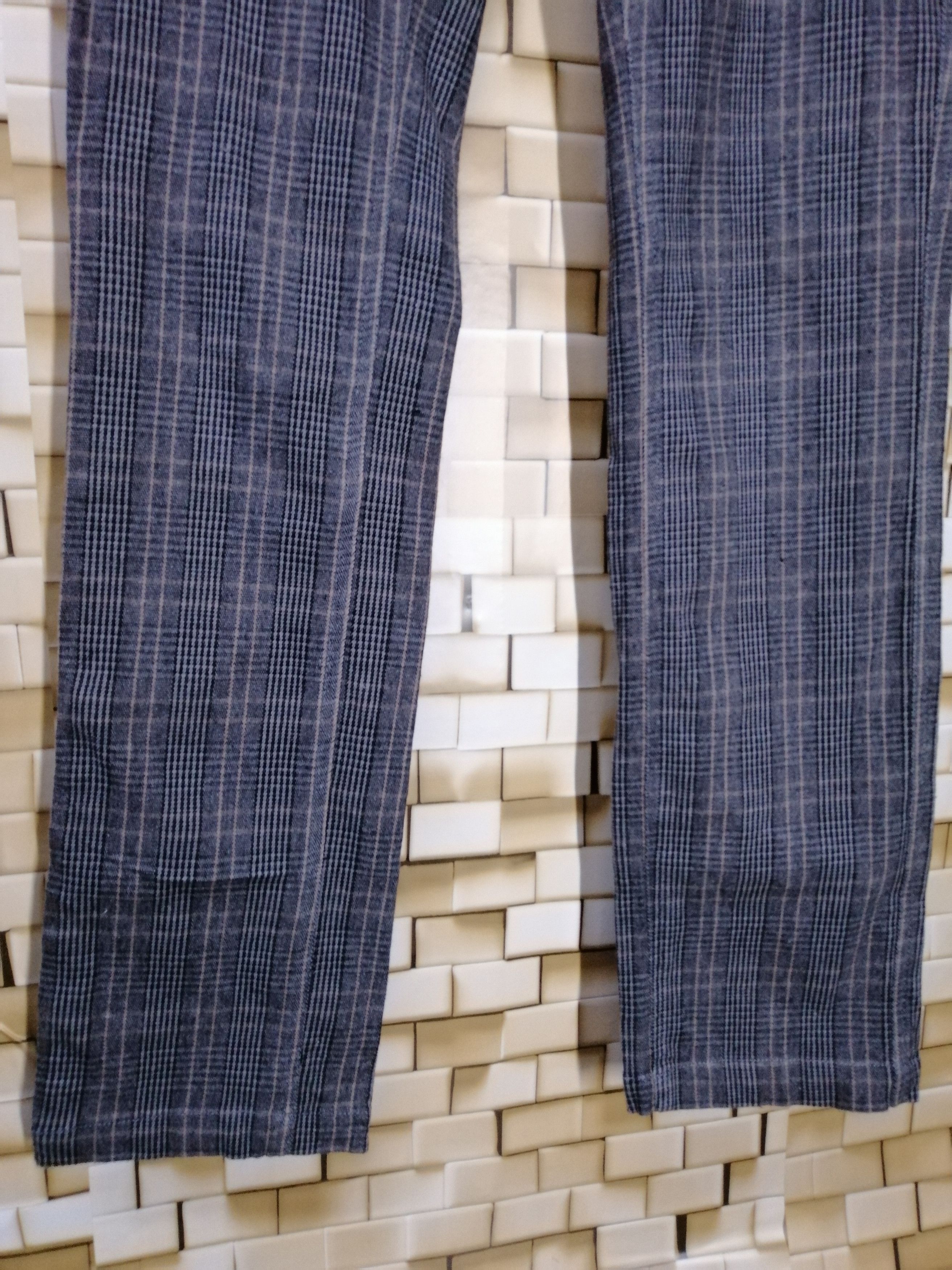 Dickies × Japanese Brand Checked Plaid Skinny Fit Like Carhartt Comme des Garcons Size US 32 / EU 48 - 3 Thumbnail