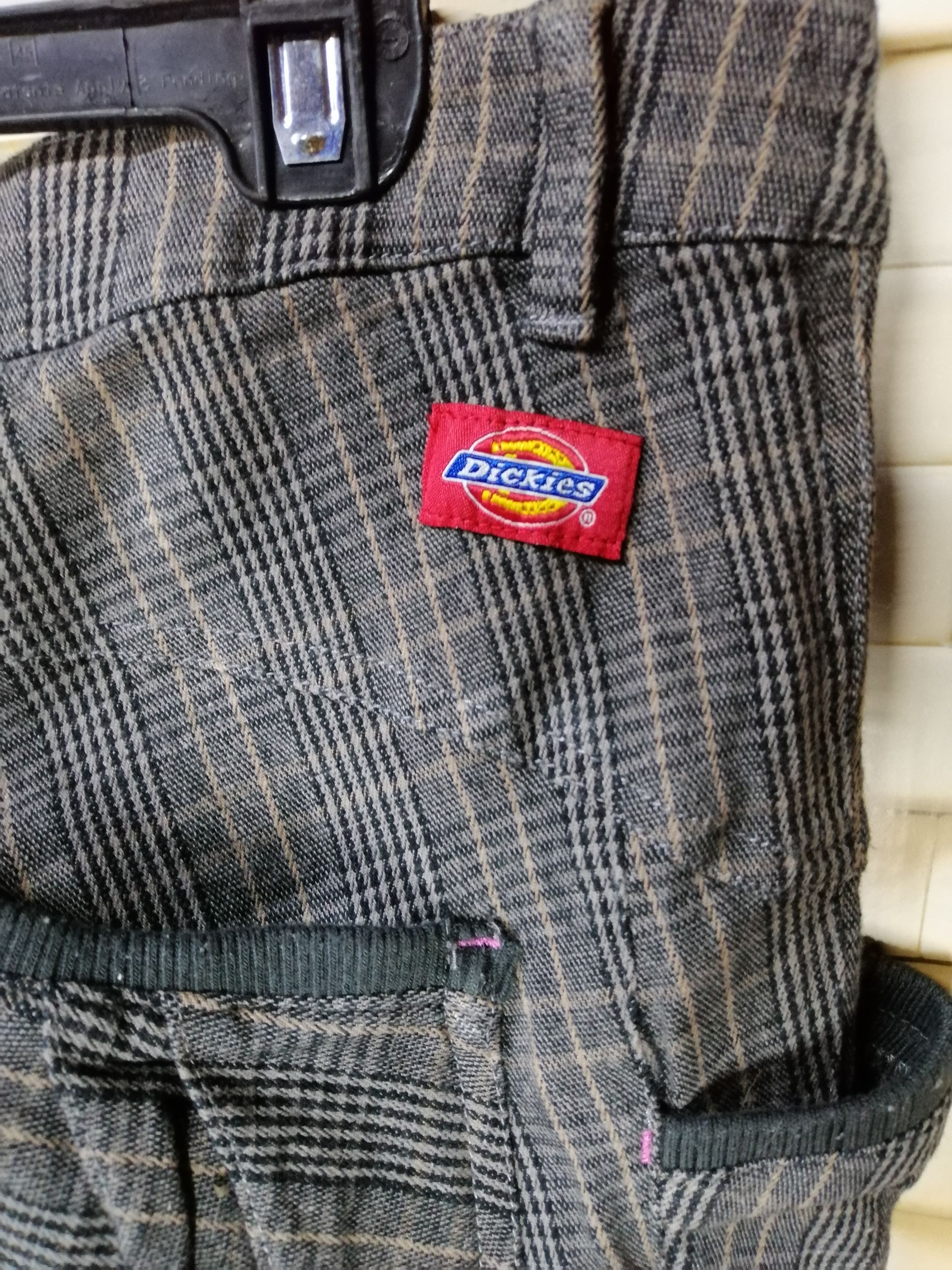 Dickies × Japanese Brand Checked Plaid Skinny Fit Like Carhartt Comme des Garcons Size US 32 / EU 48 - 5 Thumbnail