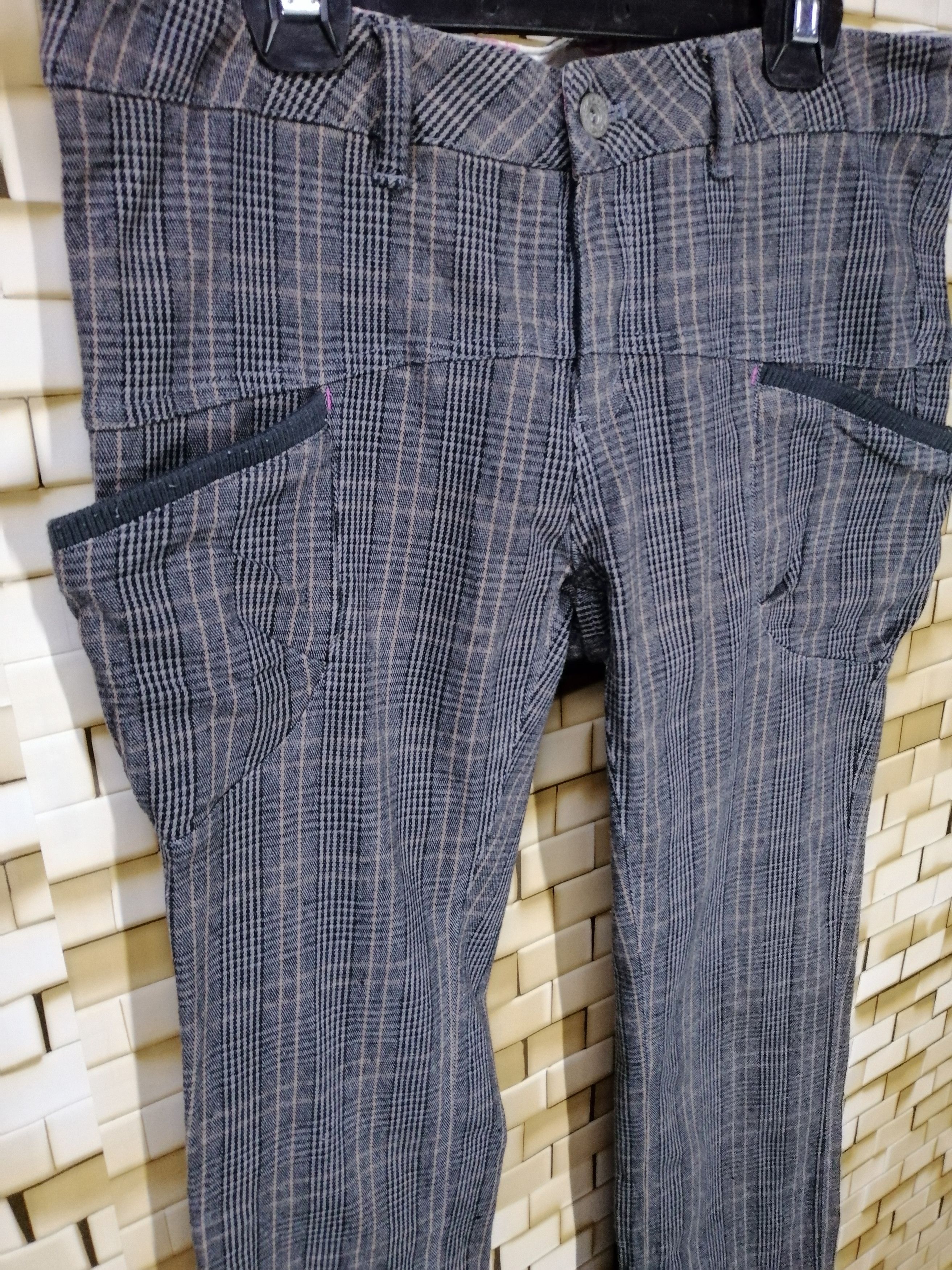 Dickies × Japanese Brand Checked Plaid Skinny Fit Like Carhartt Comme des Garcons Size US 32 / EU 48 - 2 Thumbnail