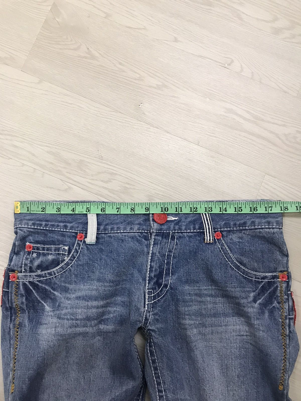 Blue Blue Japan × Japanese Brand Blue Moon Blue Japan Denim Jeans Size US 36 / EU 52 - 19 Thumbnail