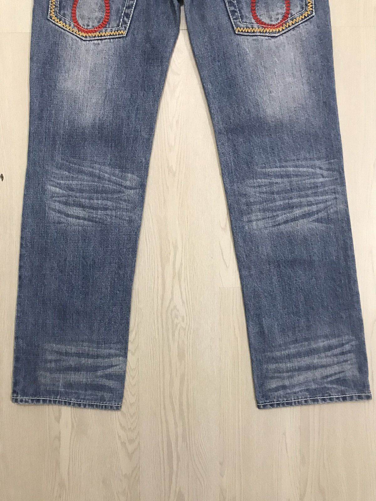 Blue Blue Japan × Japanese Brand Blue Moon Blue Japan Denim Jeans Size US 36 / EU 52 - 9 Thumbnail