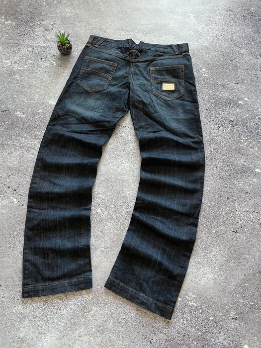 Dolce & Gabbana Dolce Gabbana Jeans Denim Metal Logo Back Y2K Luxury ...