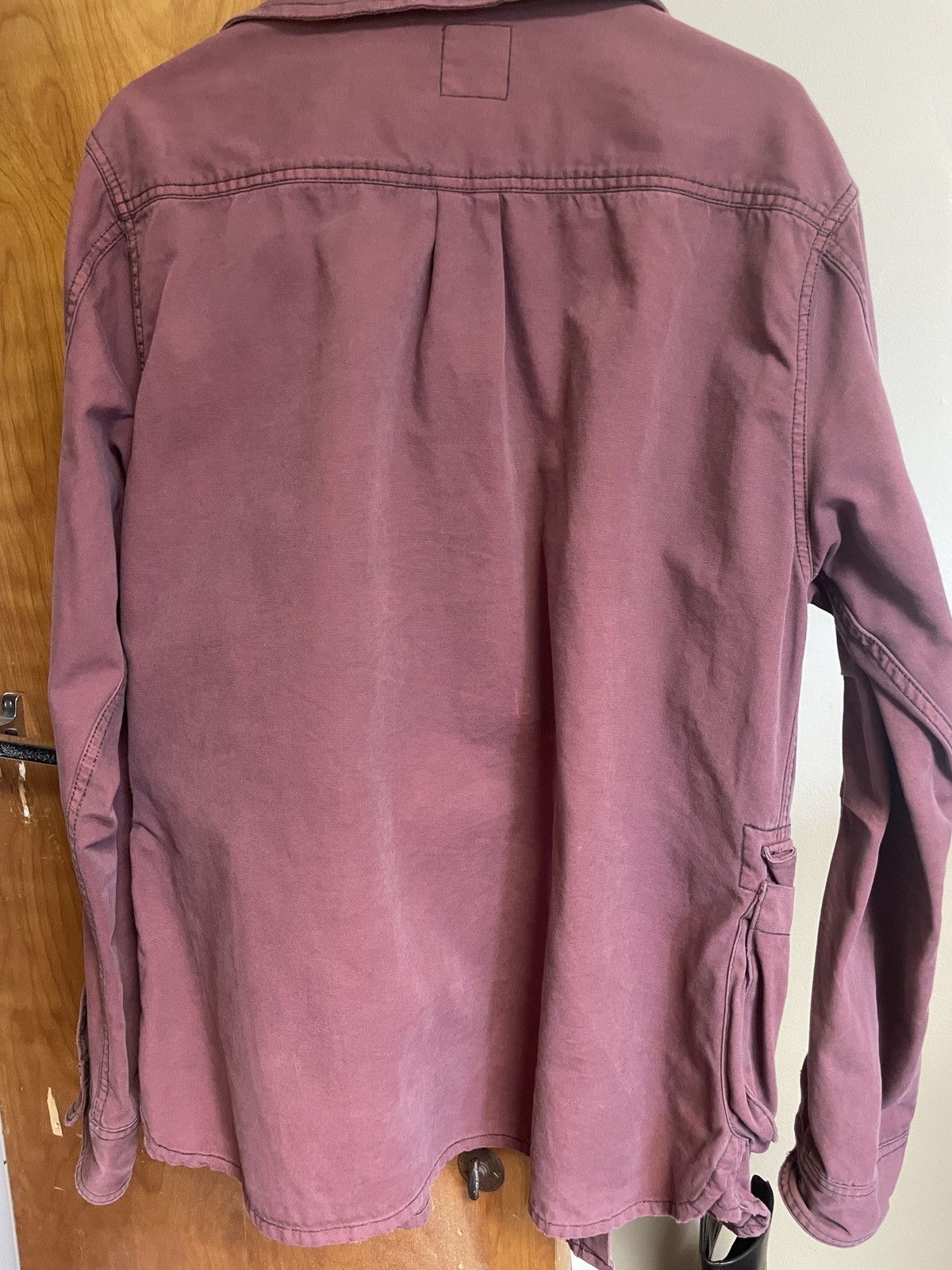 Vintage Vintage Military Jacket Dyed Red Size US XL / EU 56 / 4 - 2 Thumbnail