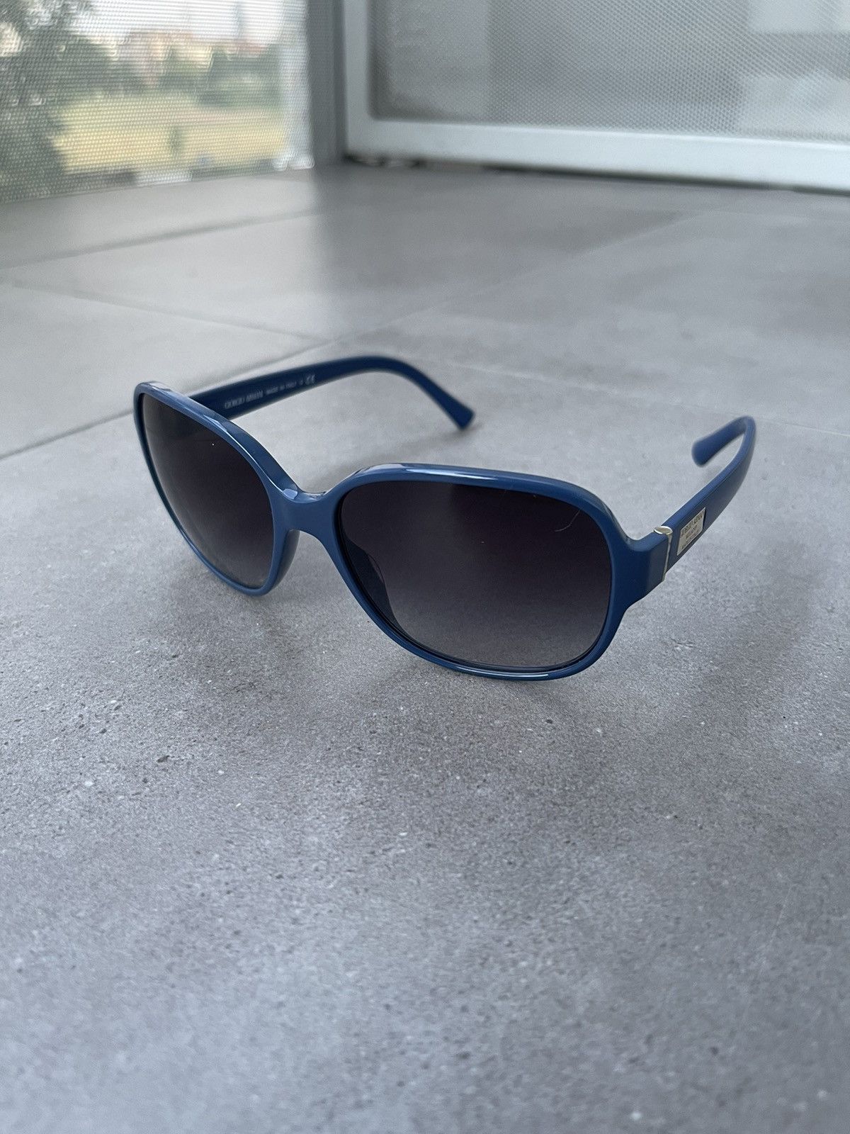 Emporio Armani Giorgio Armani AR8020 5114/8G Blue Sunglasses Size ONE SIZE - 1 Thumbnail