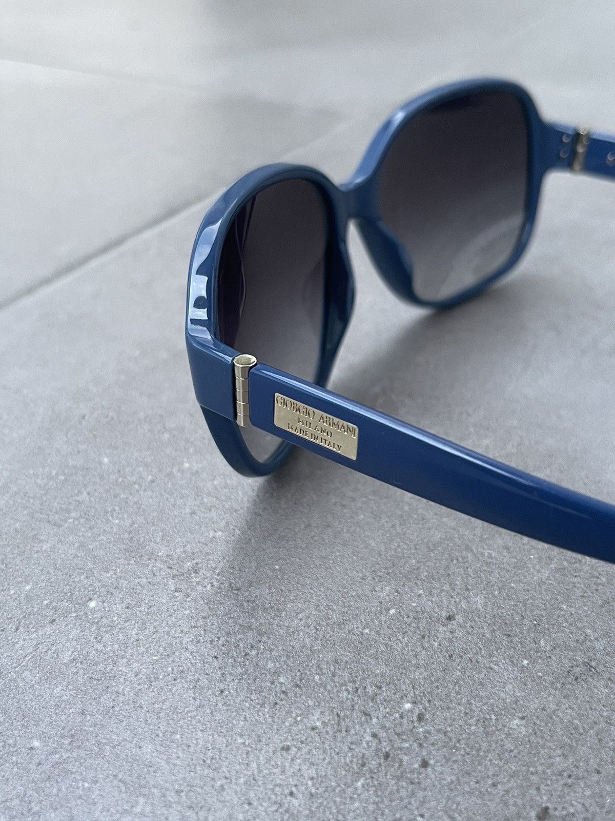 Emporio Armani Giorgio Armani AR8020 5114/8G Blue Sunglasses Size ONE SIZE - 6 Thumbnail