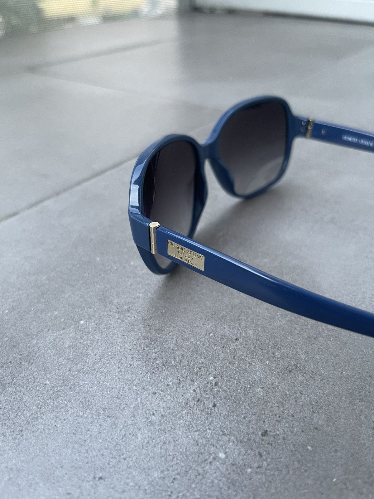 Emporio Armani Giorgio Armani AR8020 5114/8G Blue Sunglasses Size ONE SIZE - 5 Thumbnail